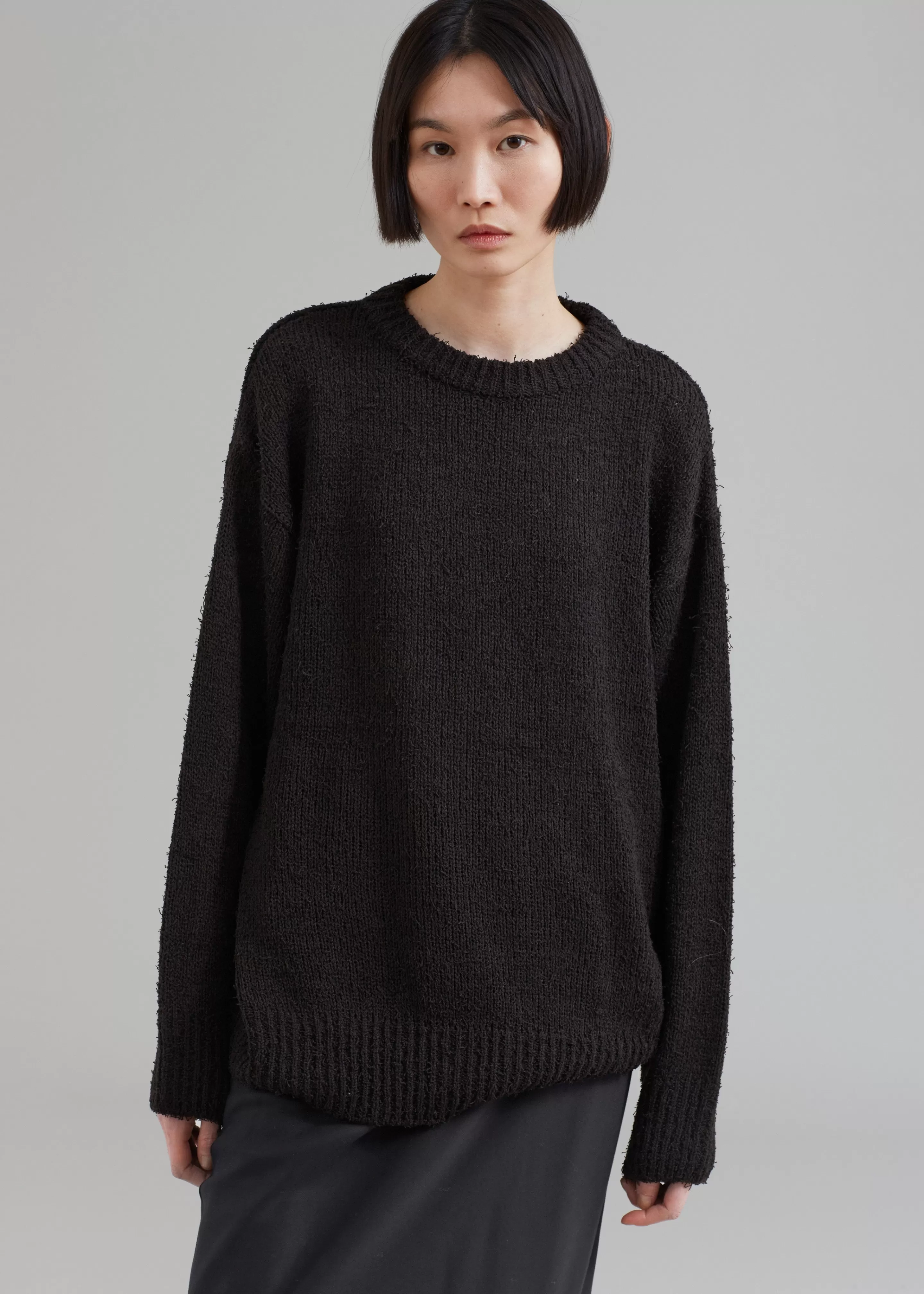 Knitwear | The Frankie Shop Ahine Sweater Black