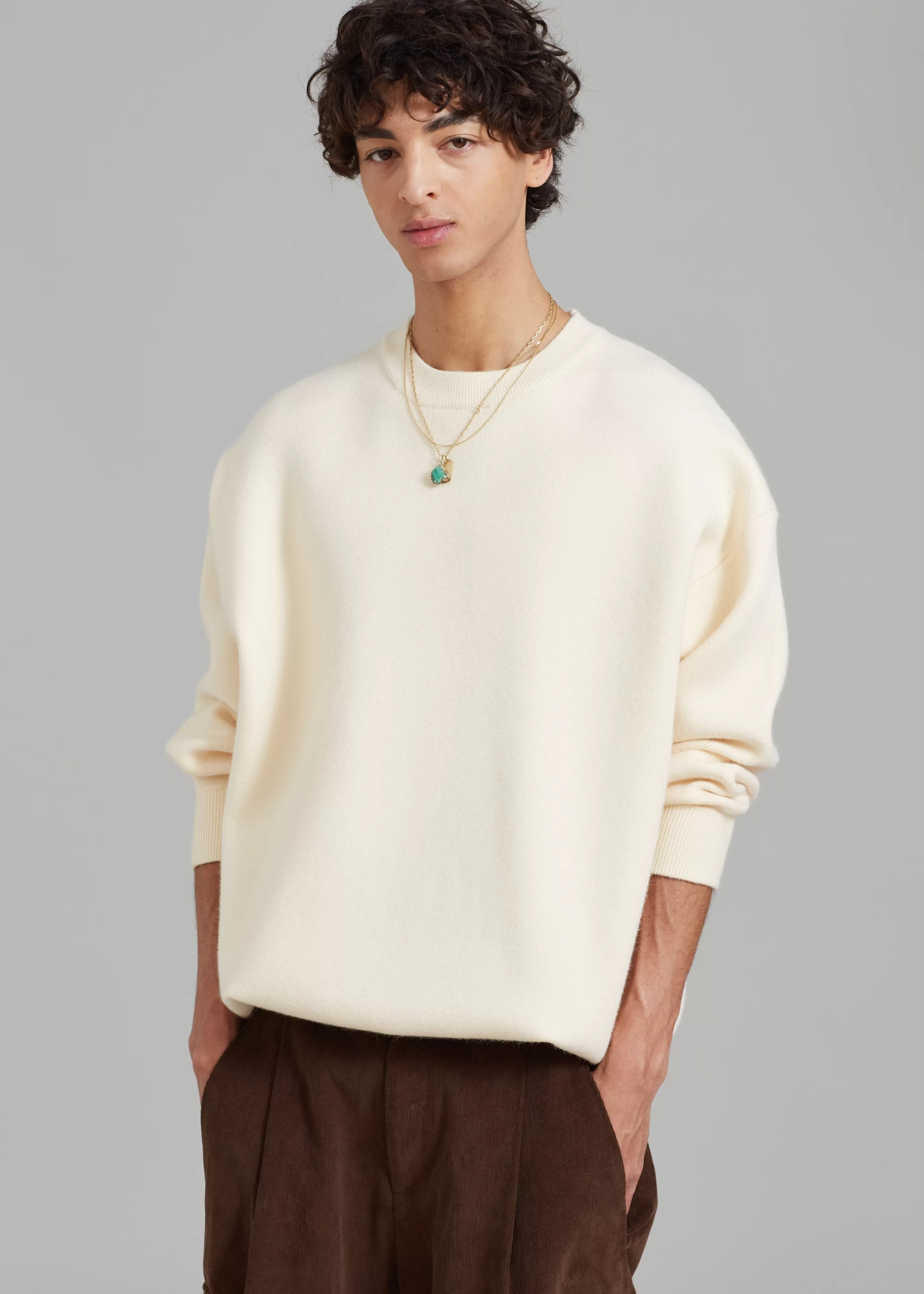 Knitwear | The Frankie Shop Arne Sweater Cream