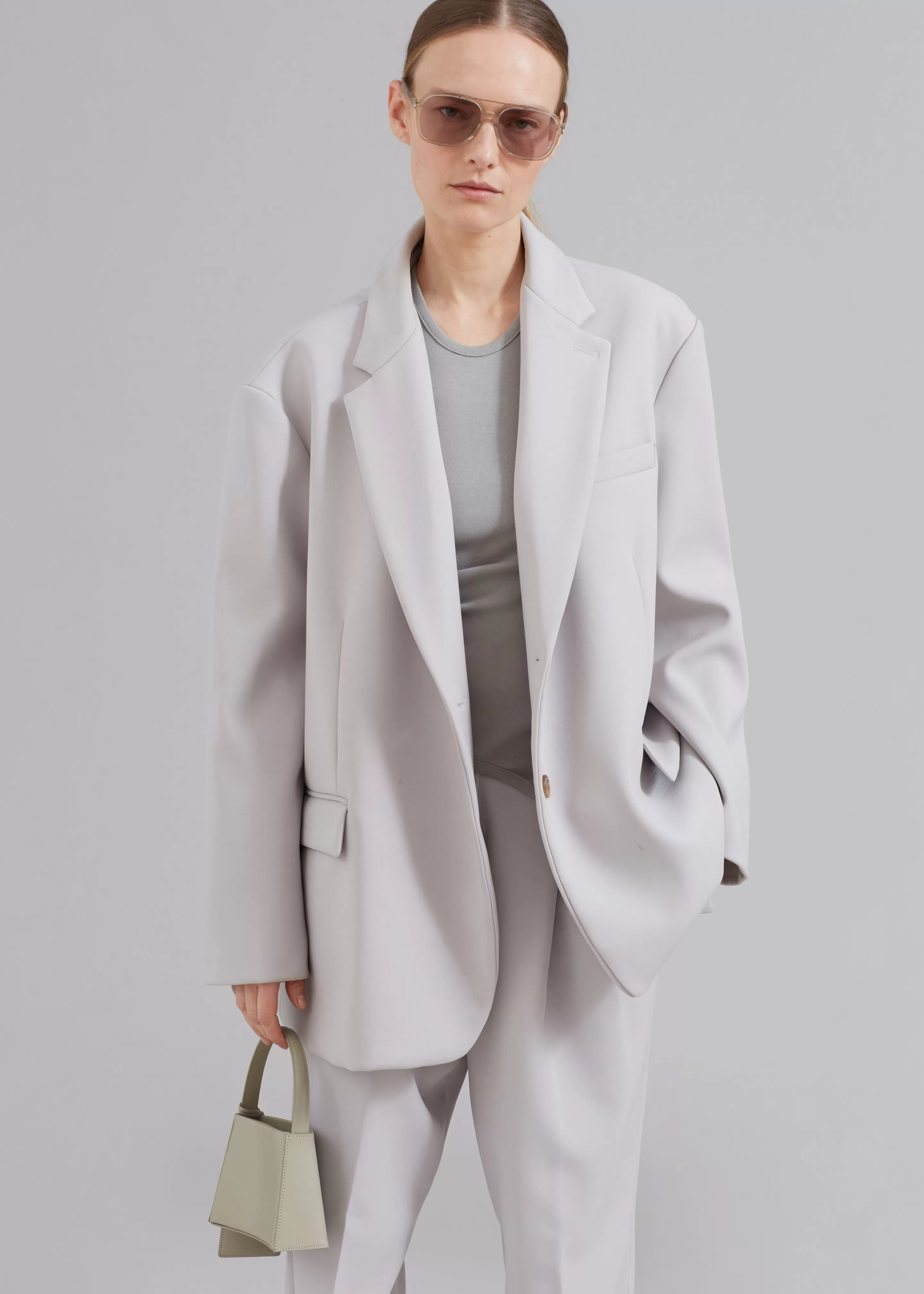 Outerwear | The Frankie Shop Bea Blazer Grey