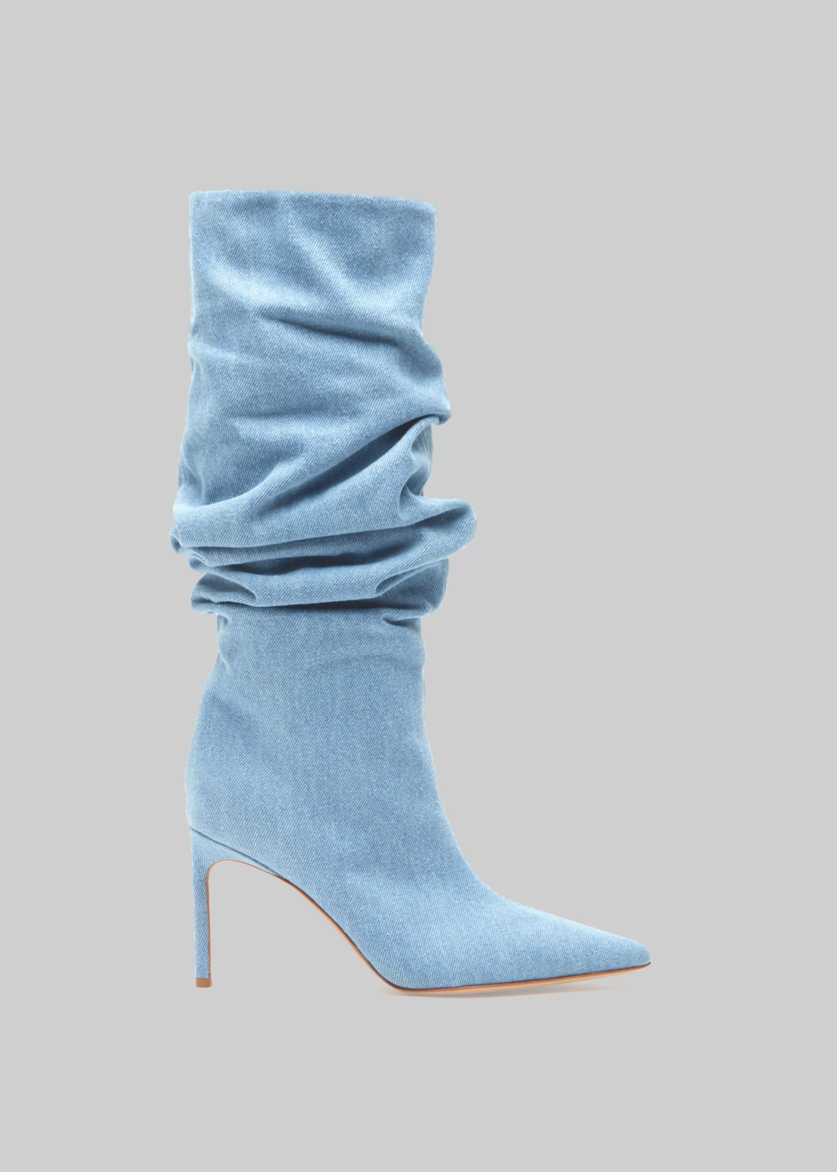 Shoes | The Frankie Shop Bettina Vermillon Tiphany Boots Denim