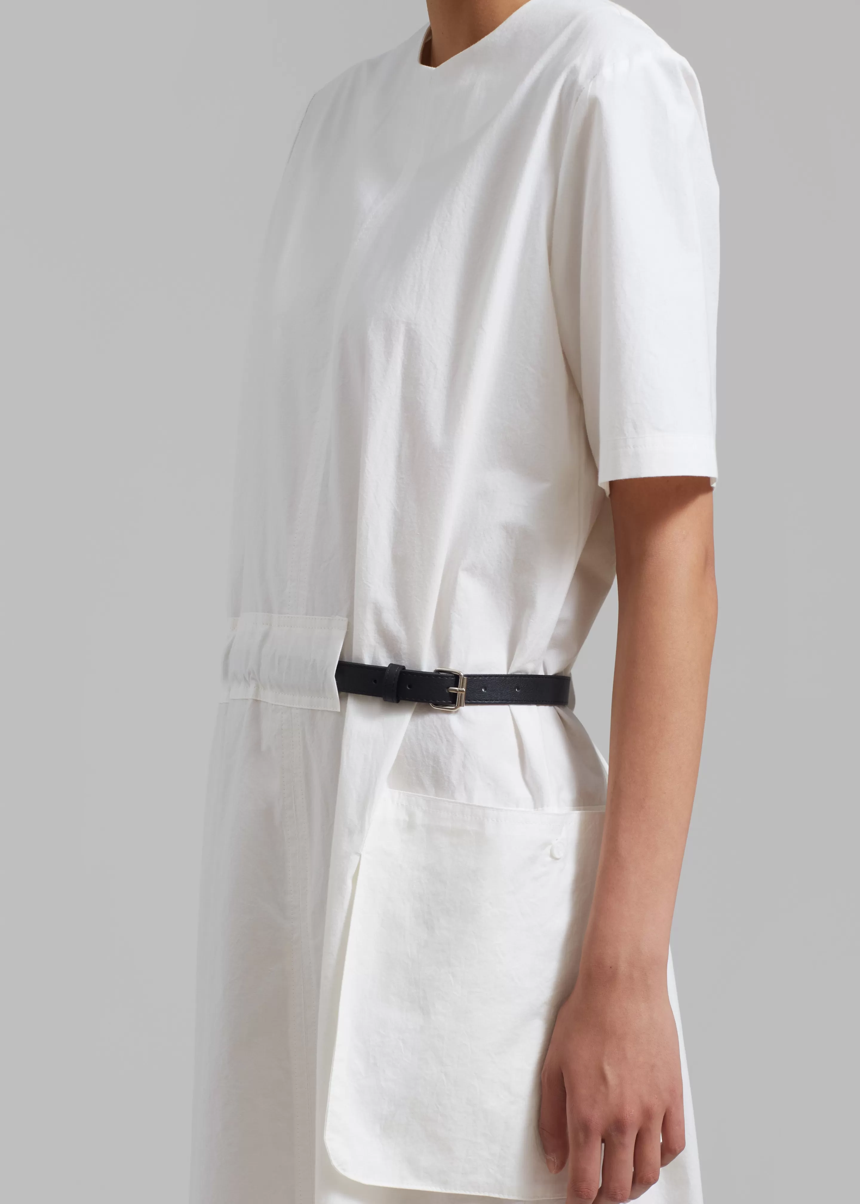 Dresses | The Frankie Shop Claire Belted Maxi Dress White