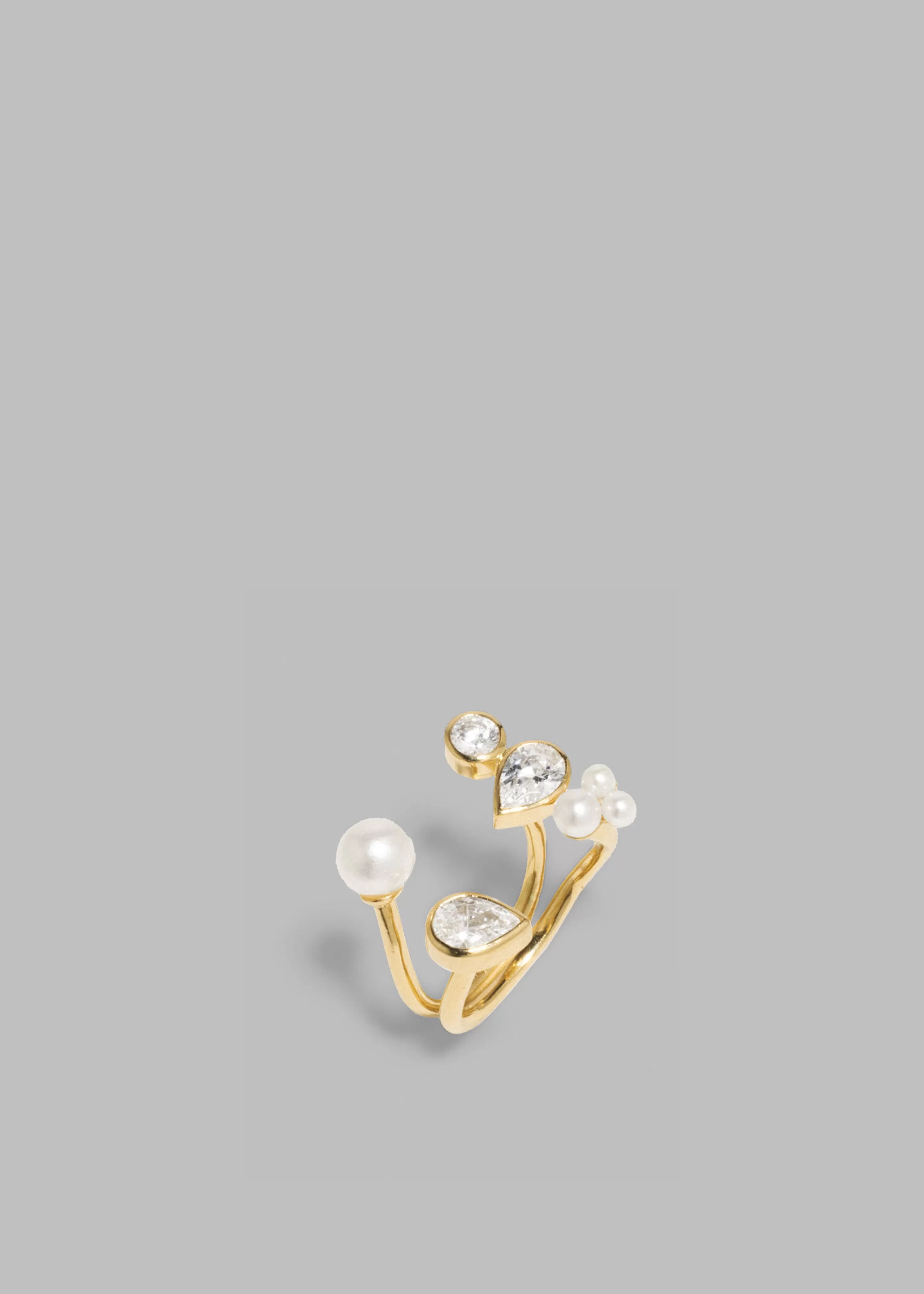 Accessories | The Frankie Shop Completedworks Chasing Shadows Ring Gold