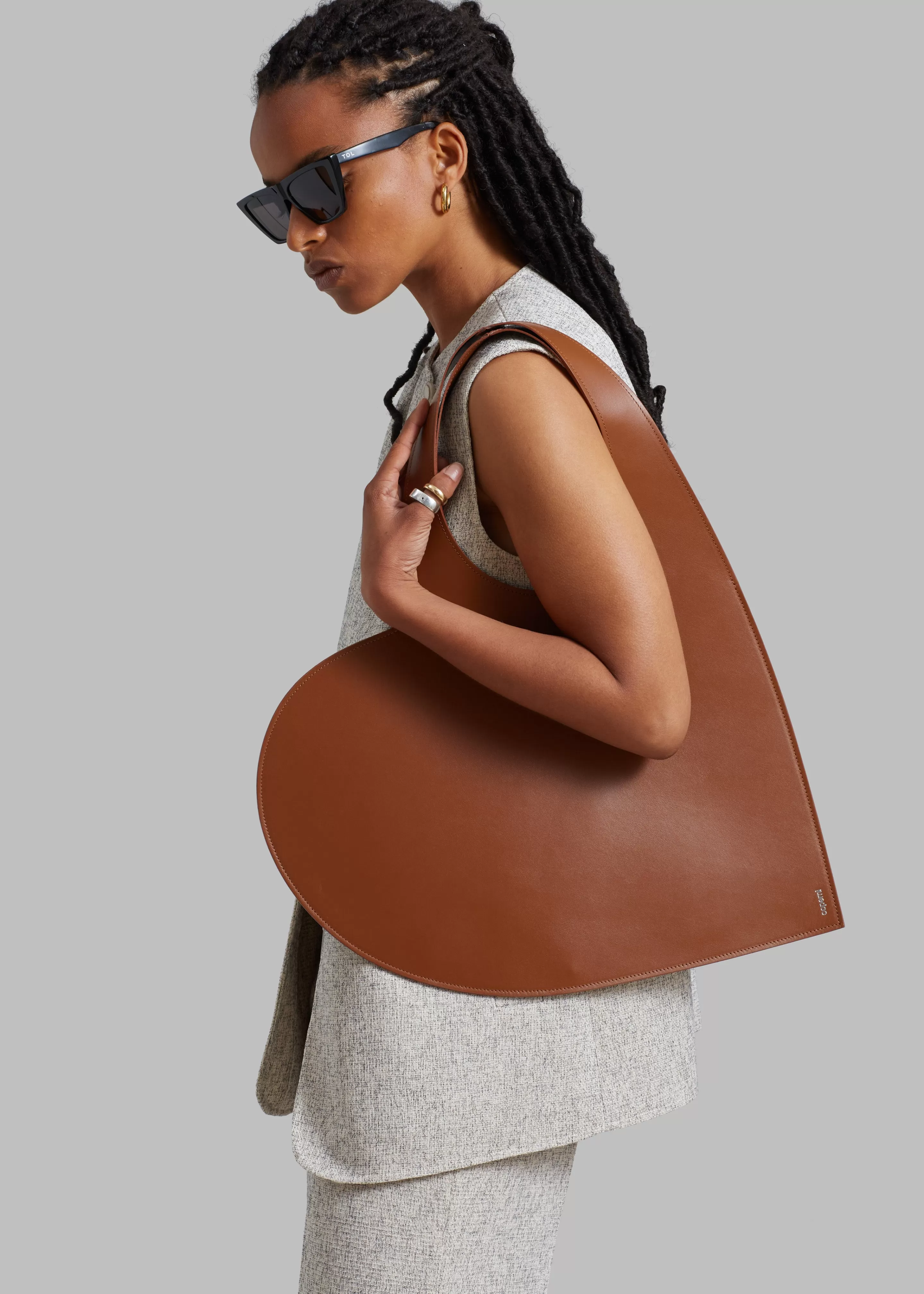 Accessories | The Frankie Shop Coperni Heart Tote Bag Camel