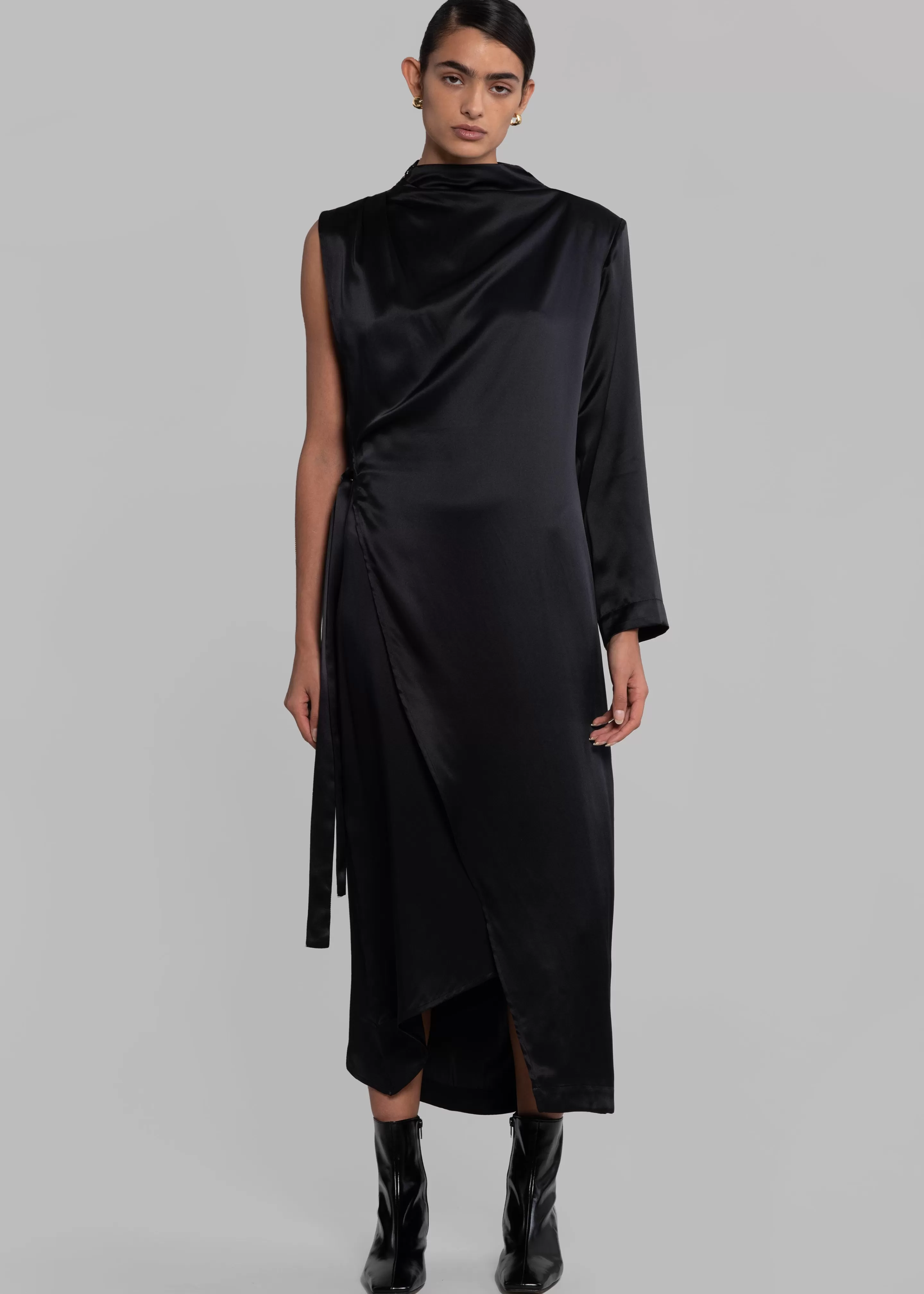 Dresses | The Frankie Shop Envelope 1976 Nomad Dress Black