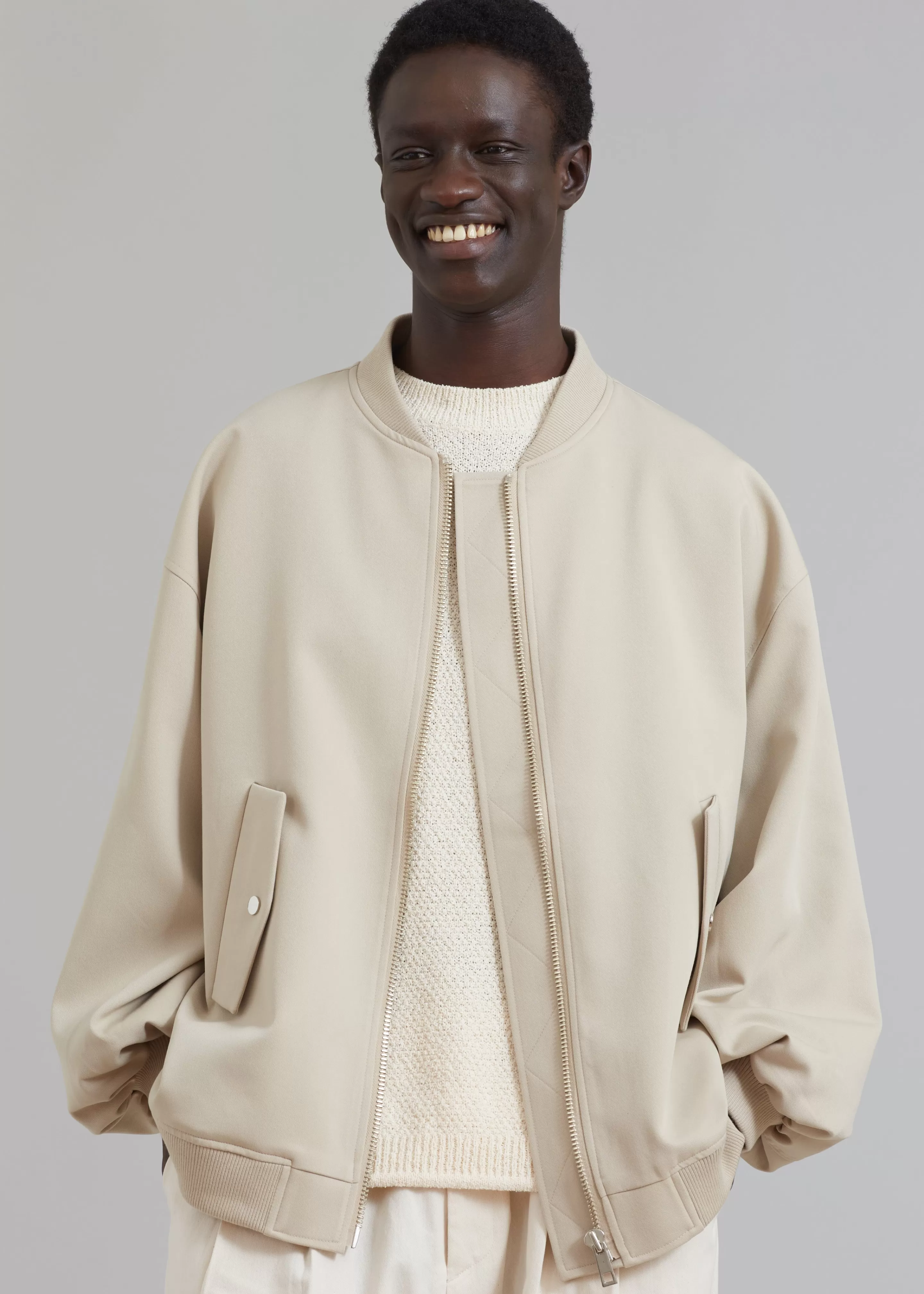 Outerwear | The Frankie Shop Evans Bomber Natural