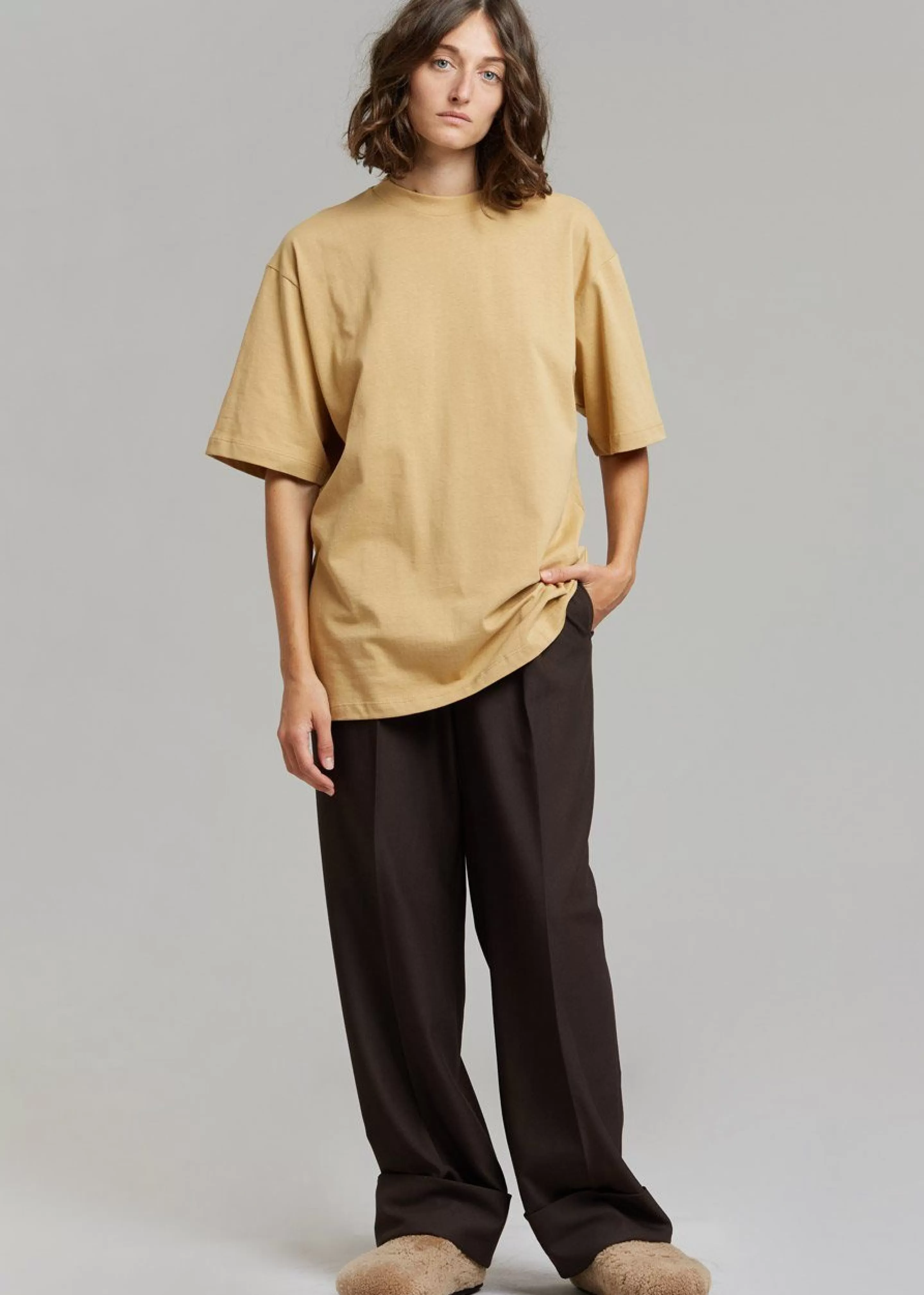 Tops | The Frankie Shop Evora Tee Sahara