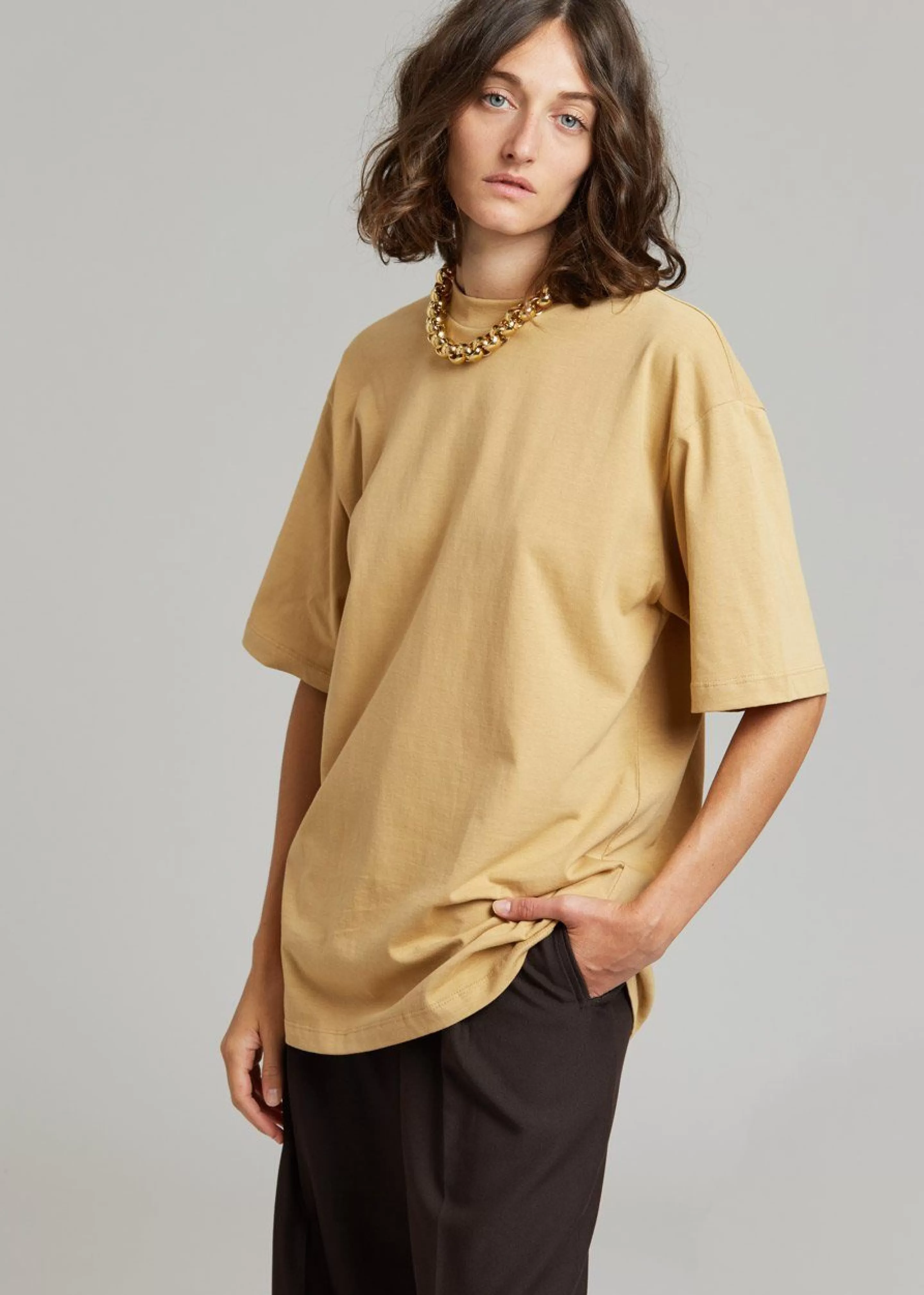 Tops | The Frankie Shop Evora Tee Sahara