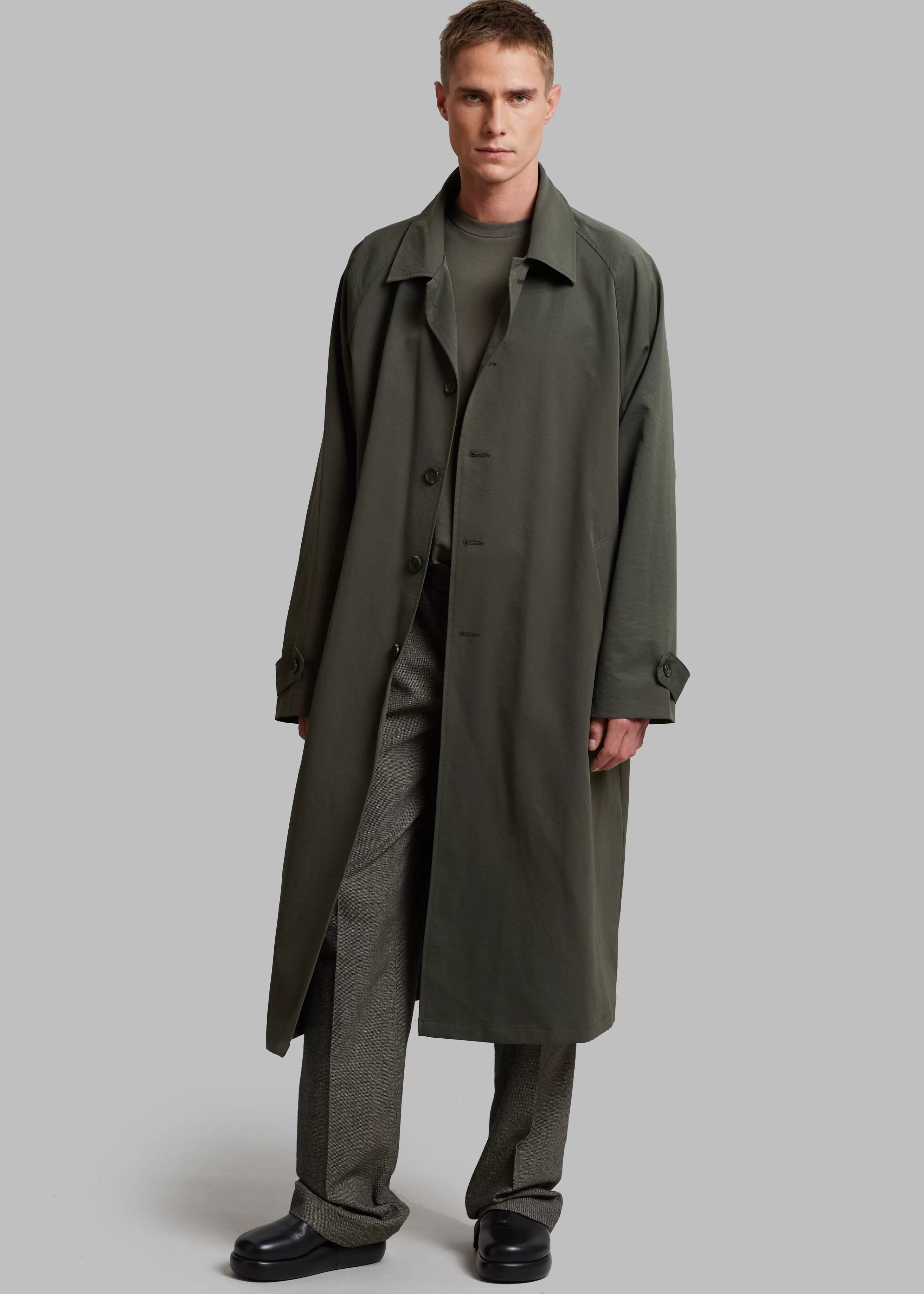 Outerwear | The Frankie Shop Fane Trench Olive