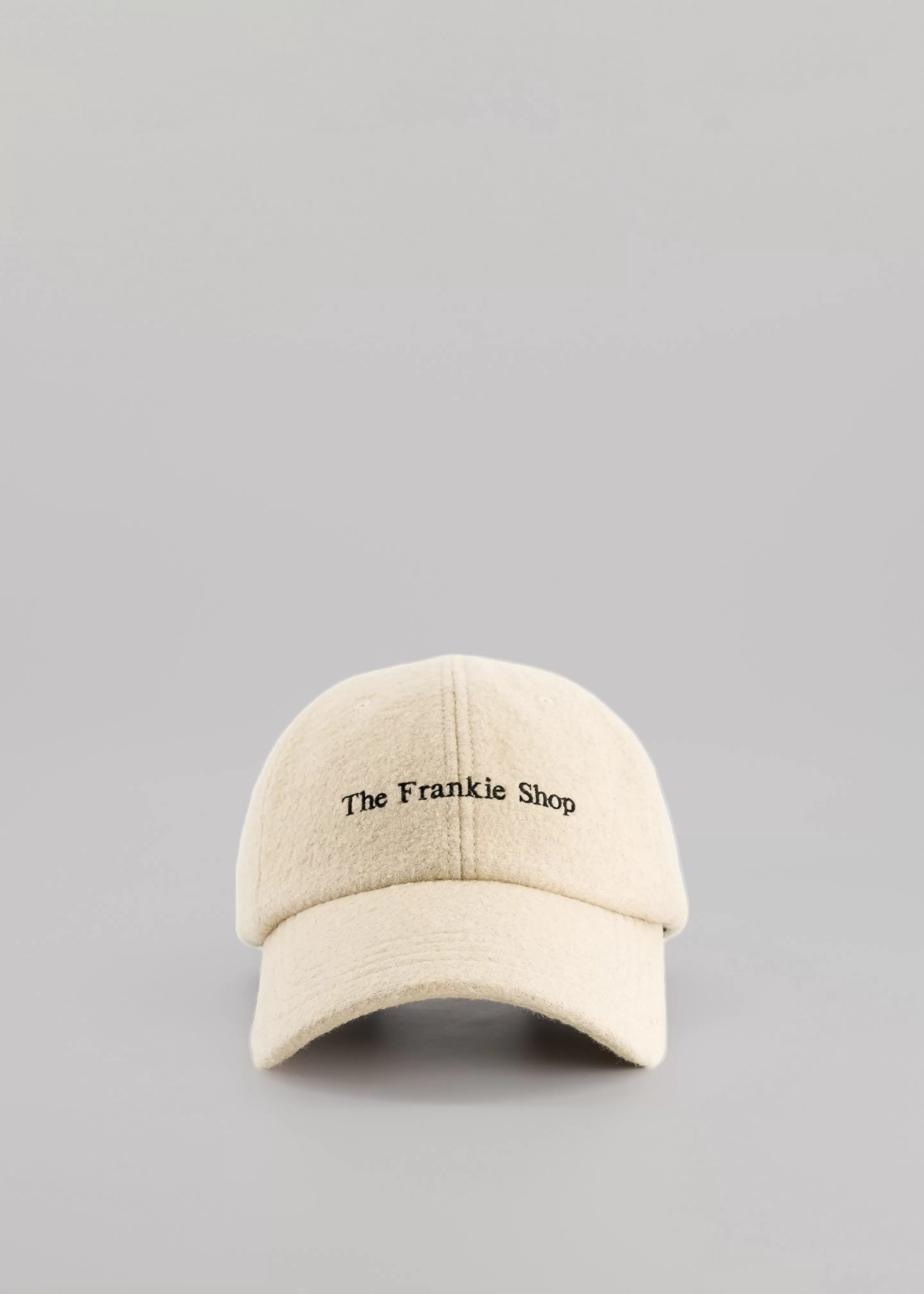 Accessories | The Frankie Shop Frankie Boiled Wool Baseball Cap Beige