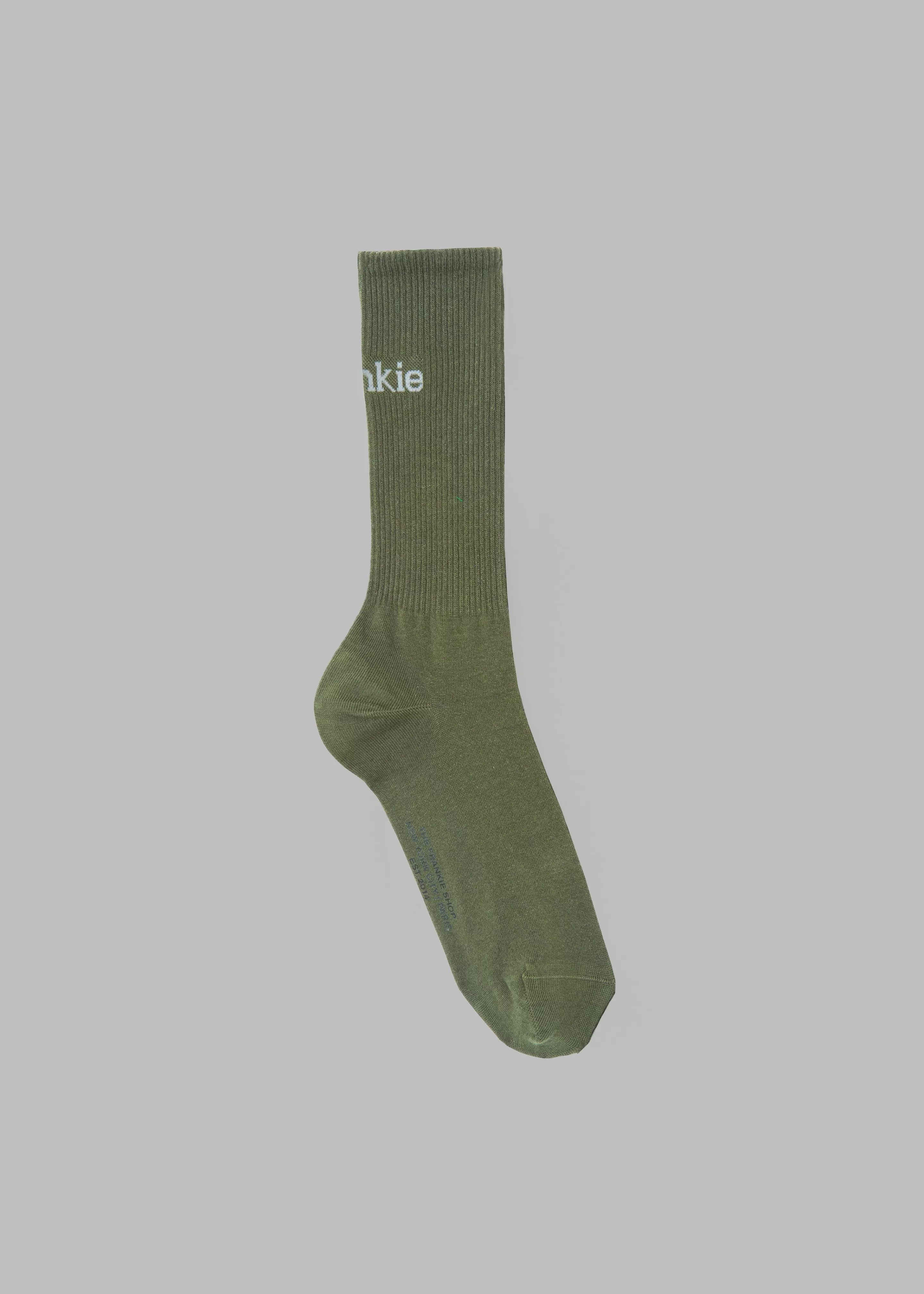 Accessories | The Frankie Shop Frankie In English Ribbed Socks Thyme