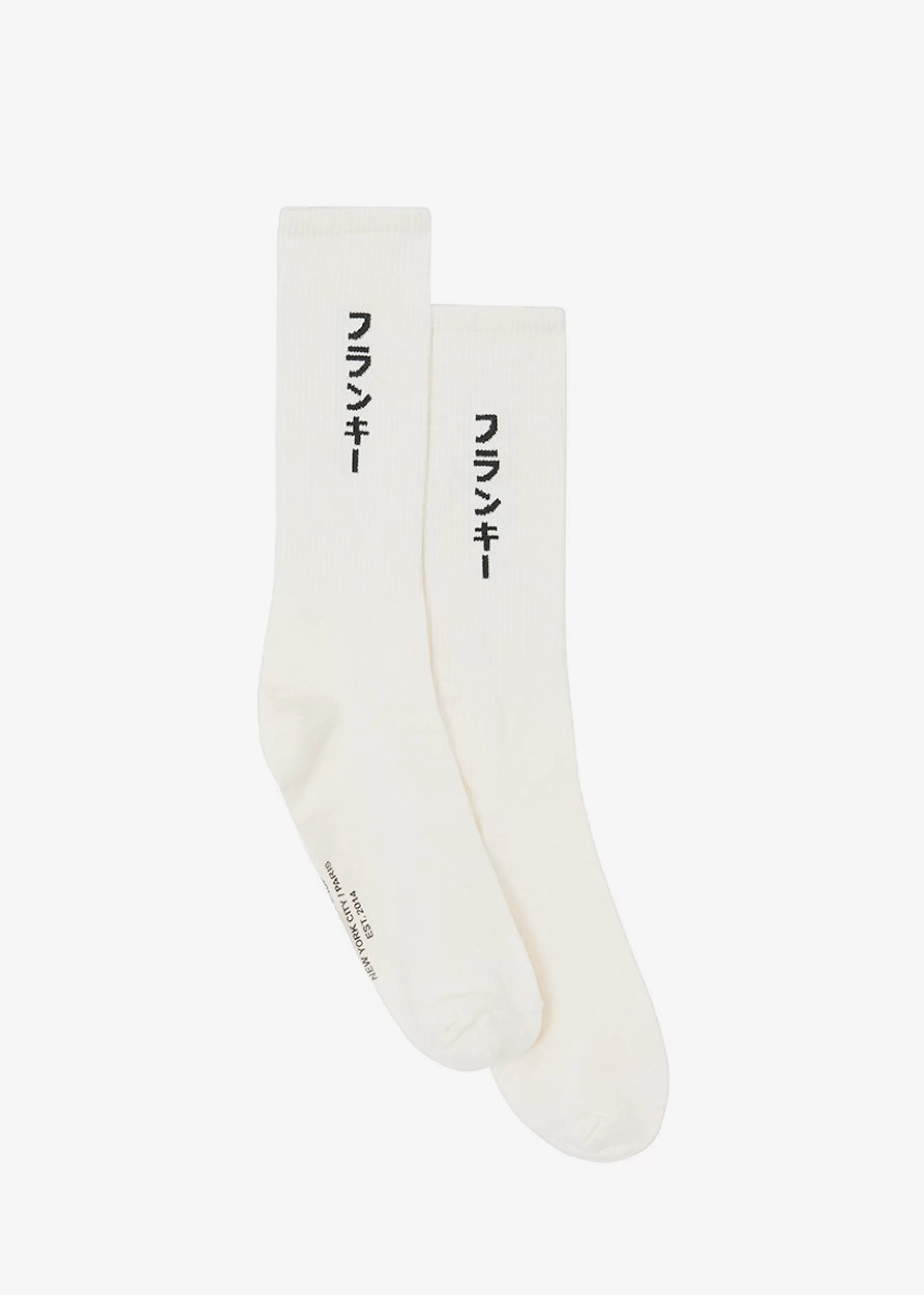 Accessories | The Frankie Shop Frankie In Japanese Ribbed Socks Vanilla