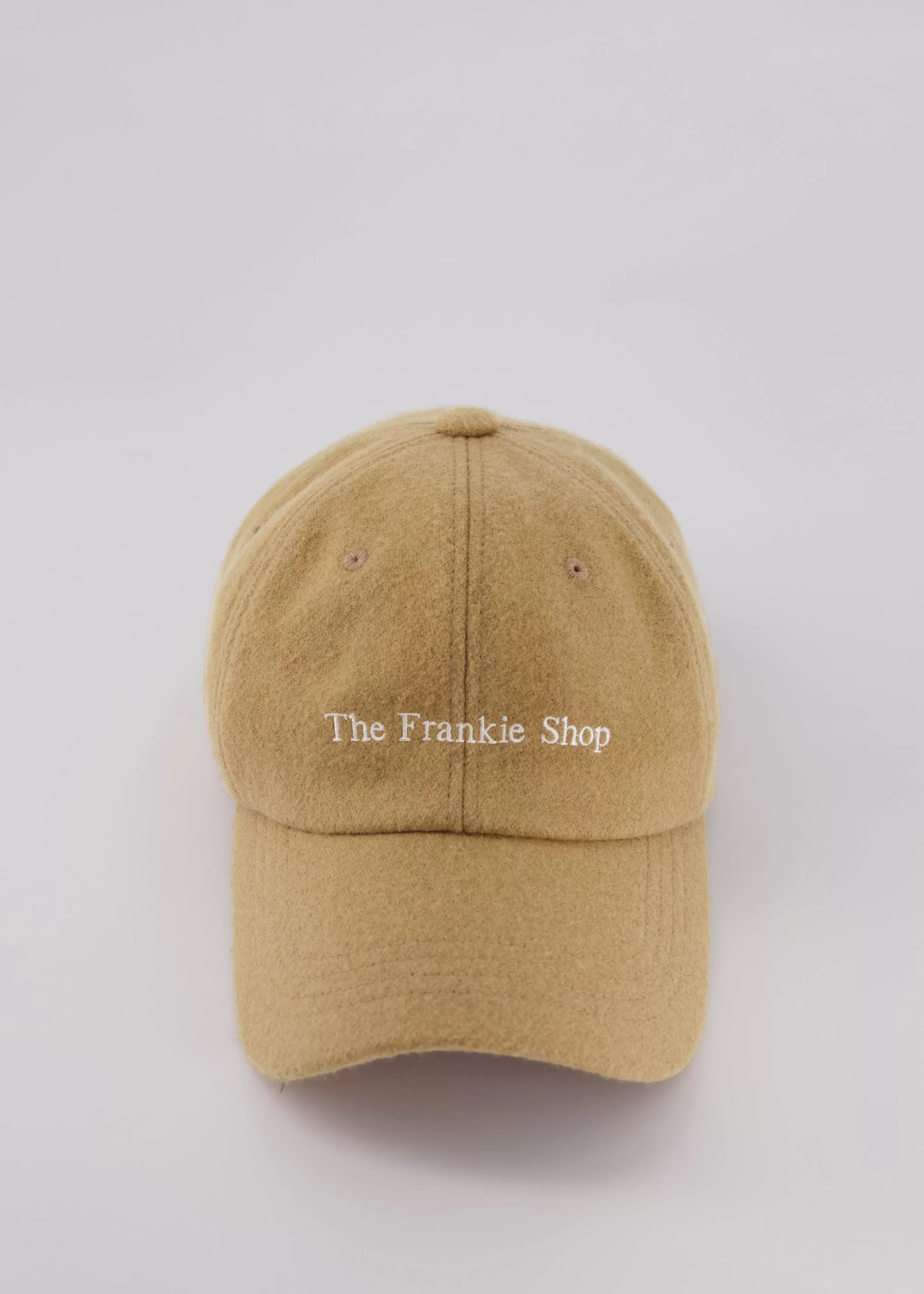 Accessories | The Frankie Shop Frankie Wool Baseball Cap Caramel