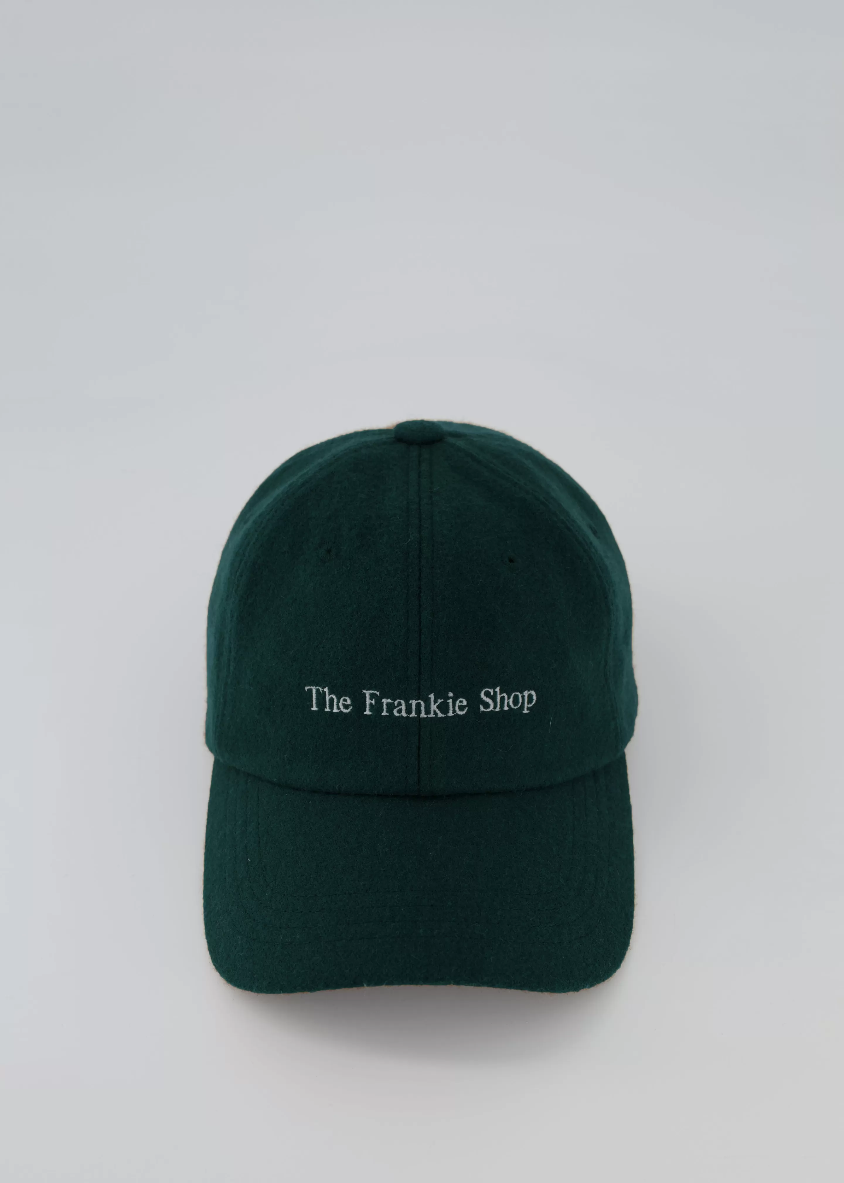 Accessories | The Frankie Shop Frankie Wool Baseball Cap Bottle Green