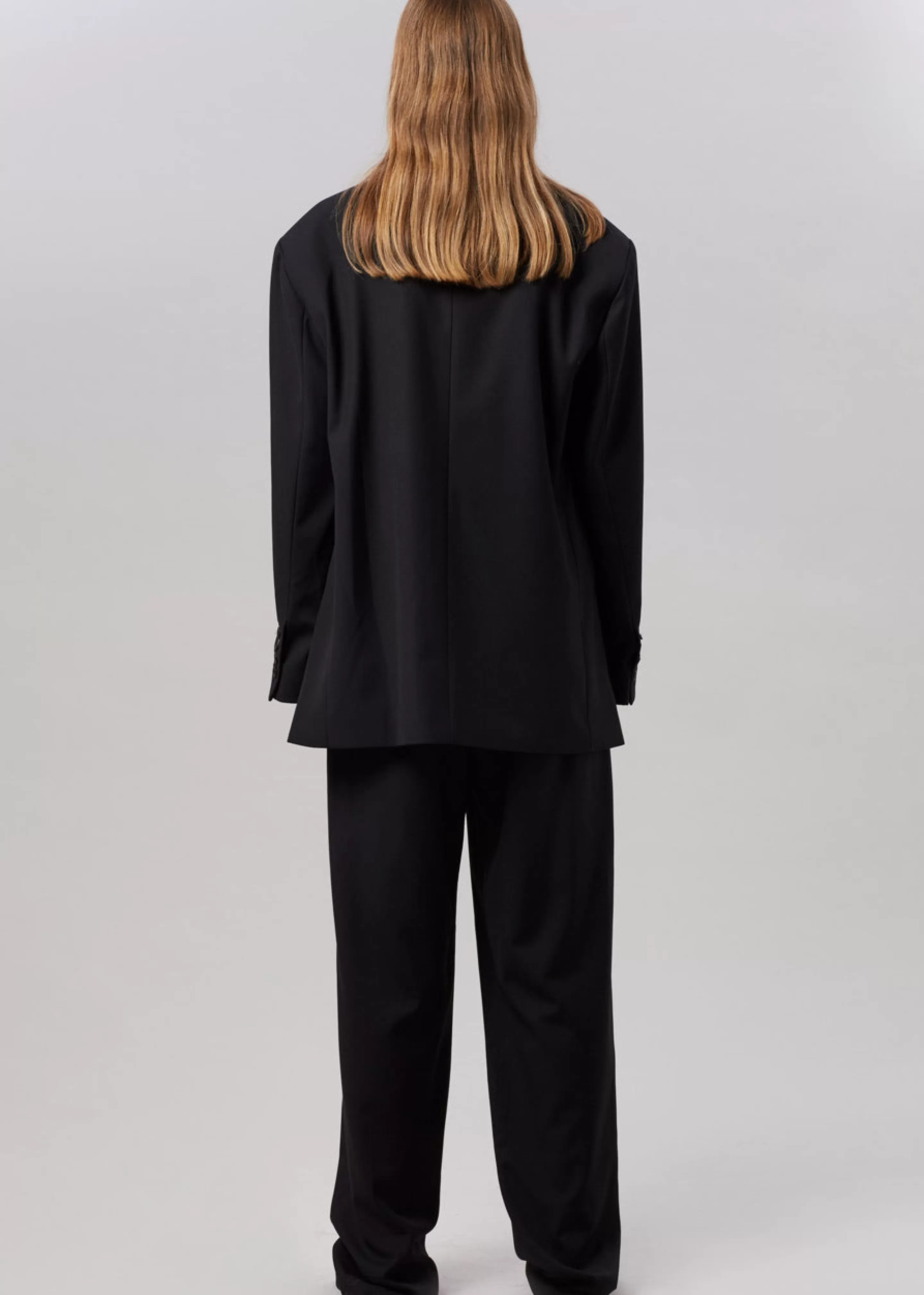 Outerwear | The Frankie Shop Gelso Oversized Blazer Black