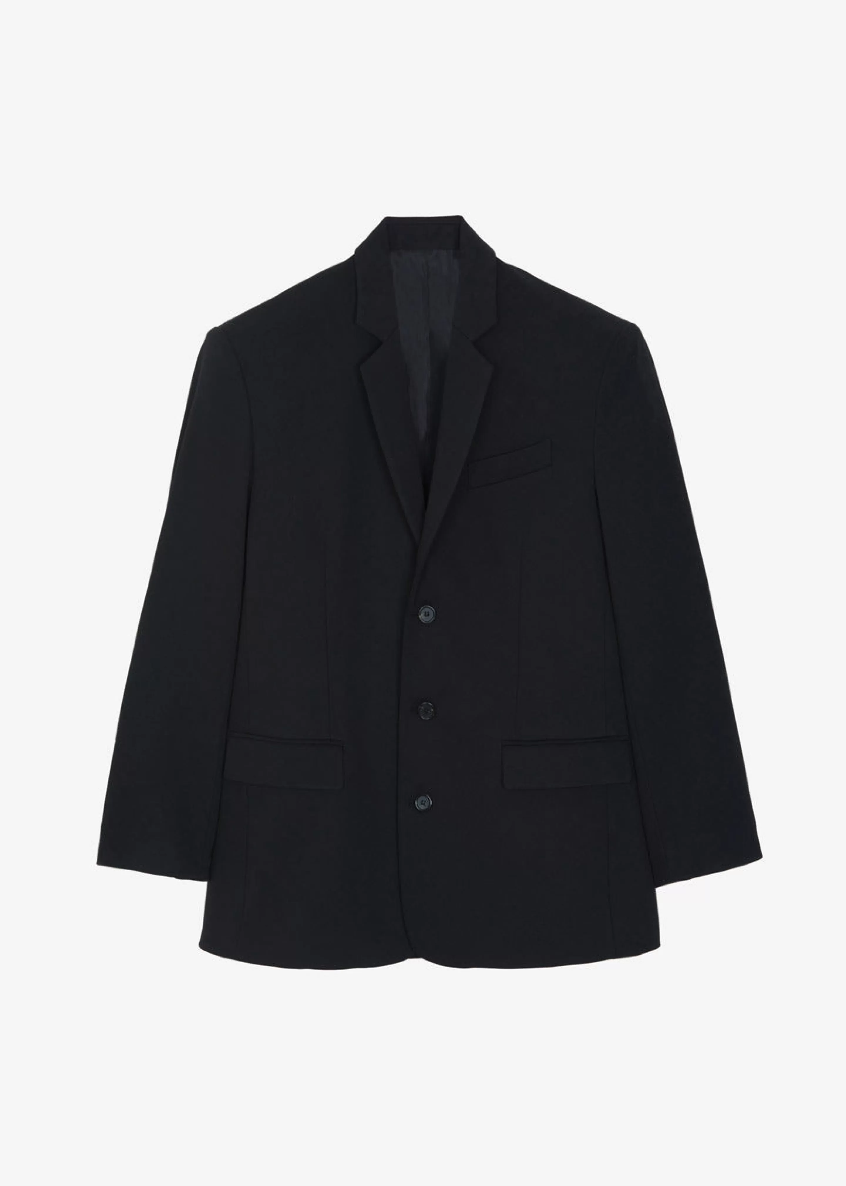 Outerwear | The Frankie Shop Gelso Oversized Blazer Black