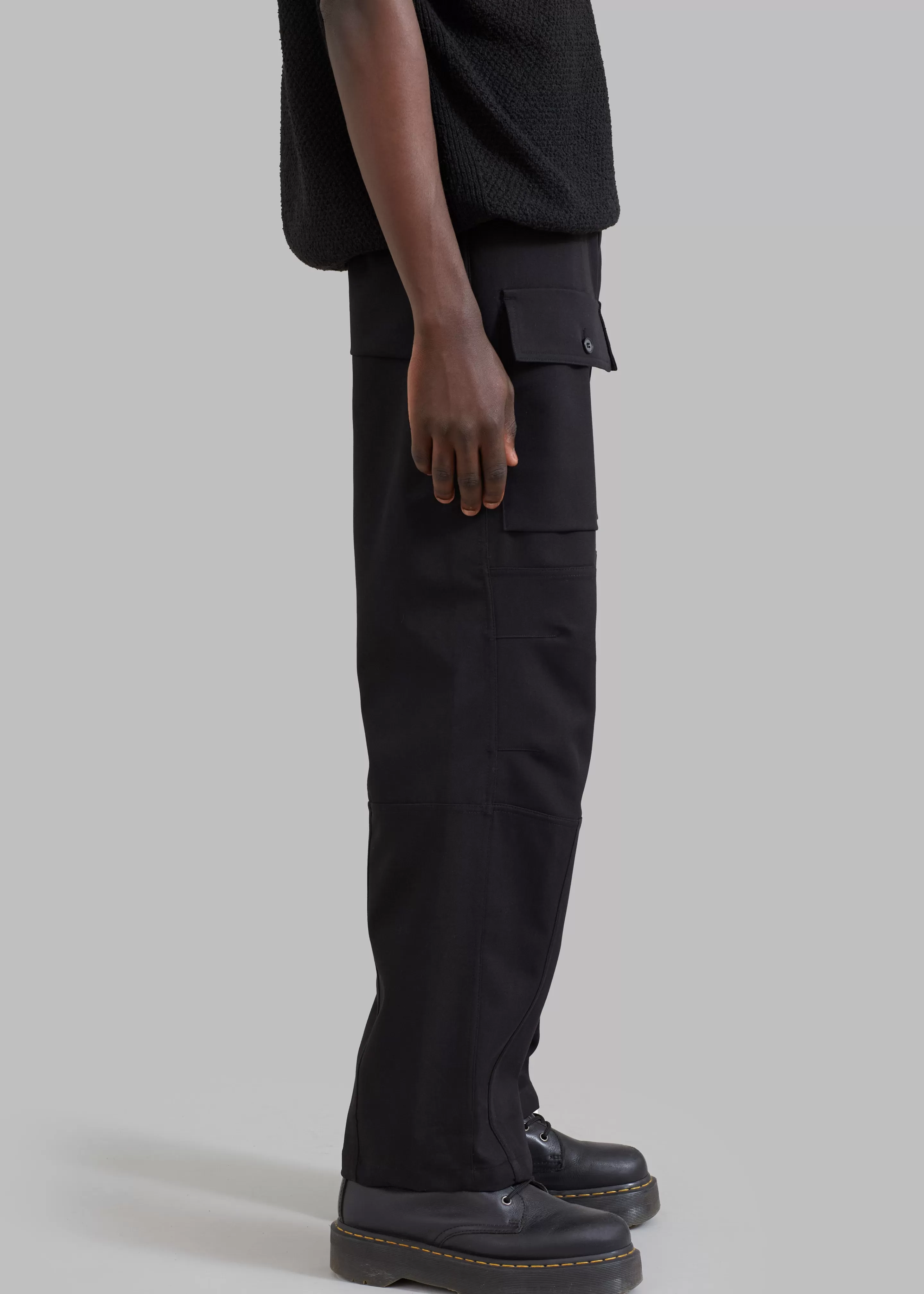 Bottoms | The Frankie Shop Grant Cargo Pants Black