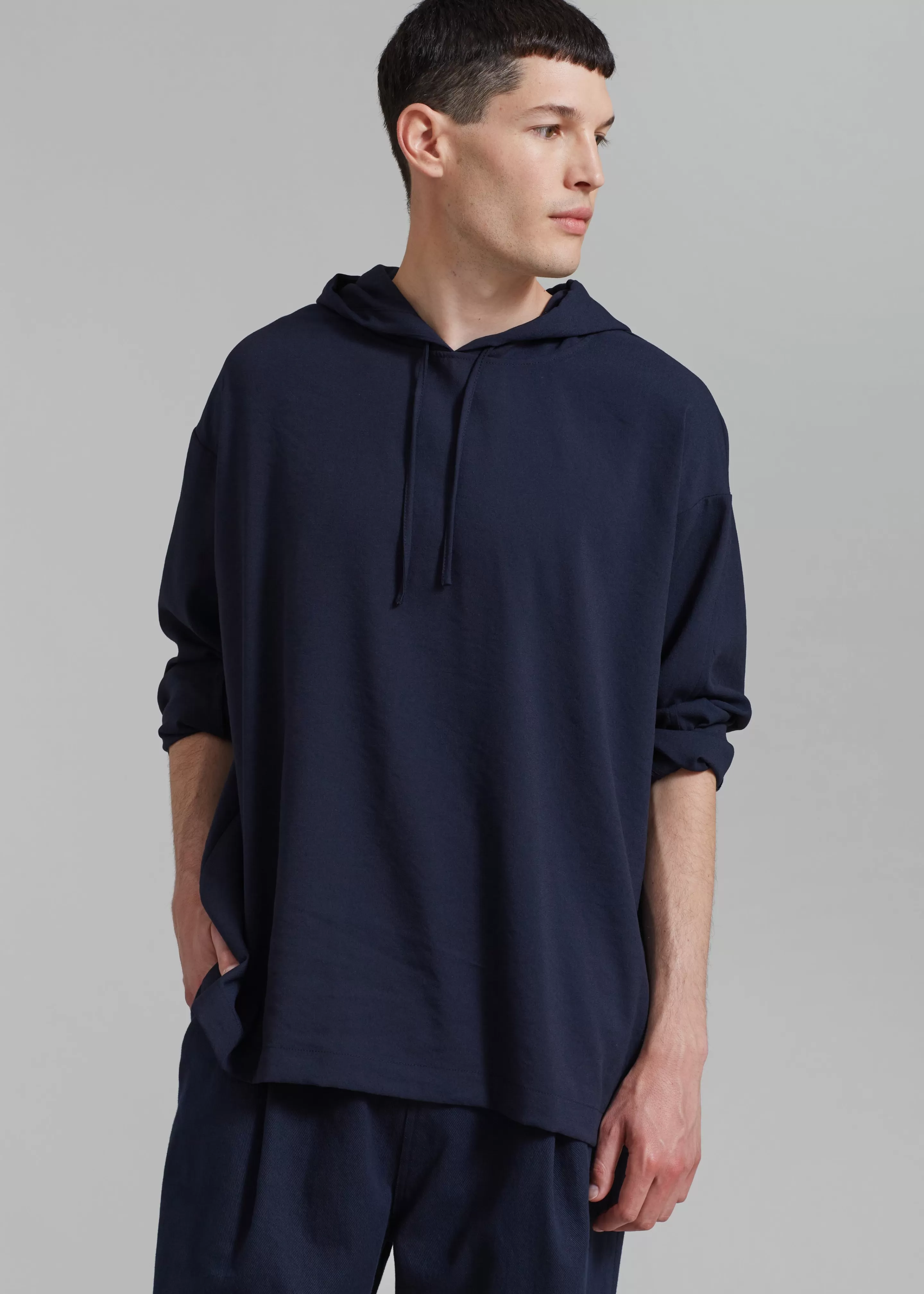 Tops | The Frankie Shop Heith Light Hoodie Blue