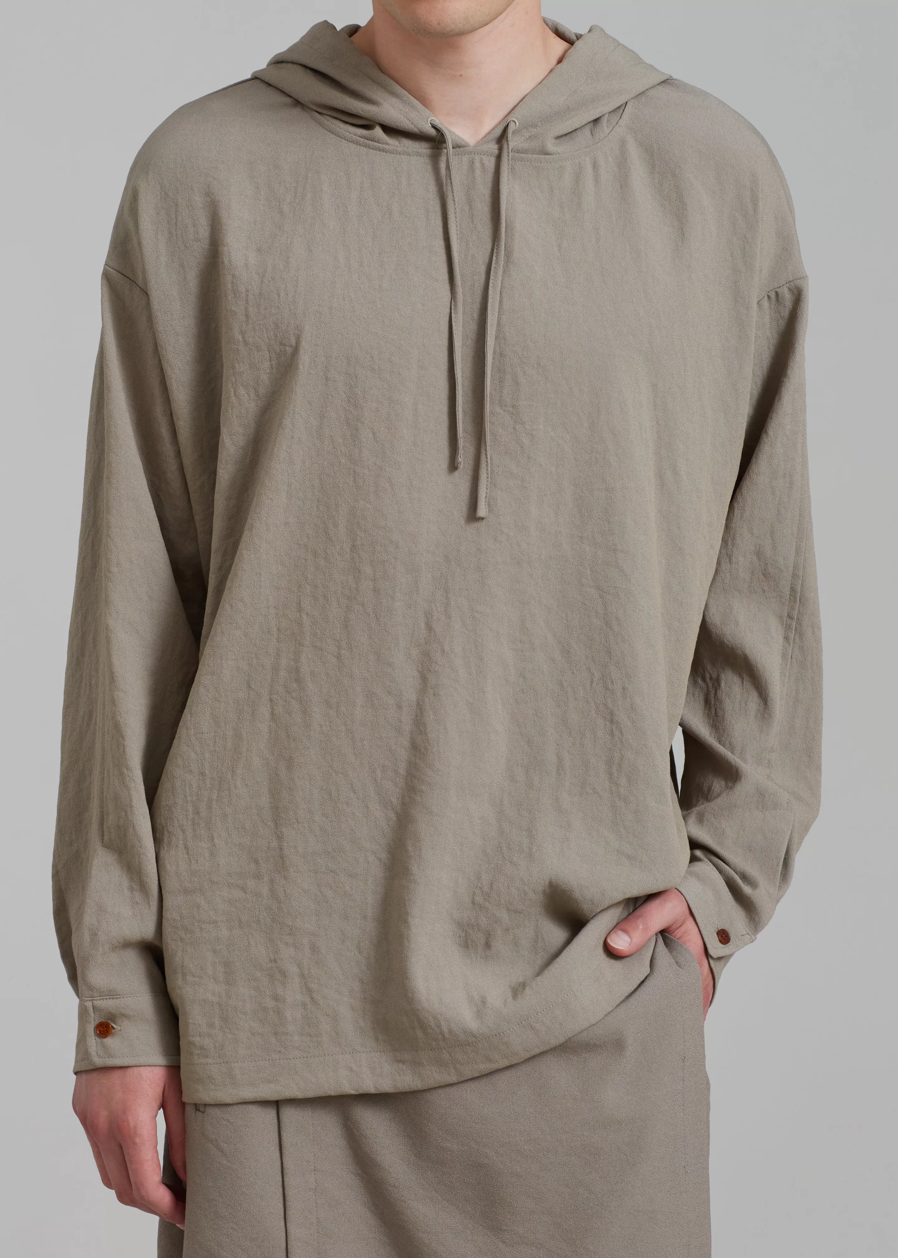 Loungewear | The Frankie Shop Heith Light Hoodie Olive