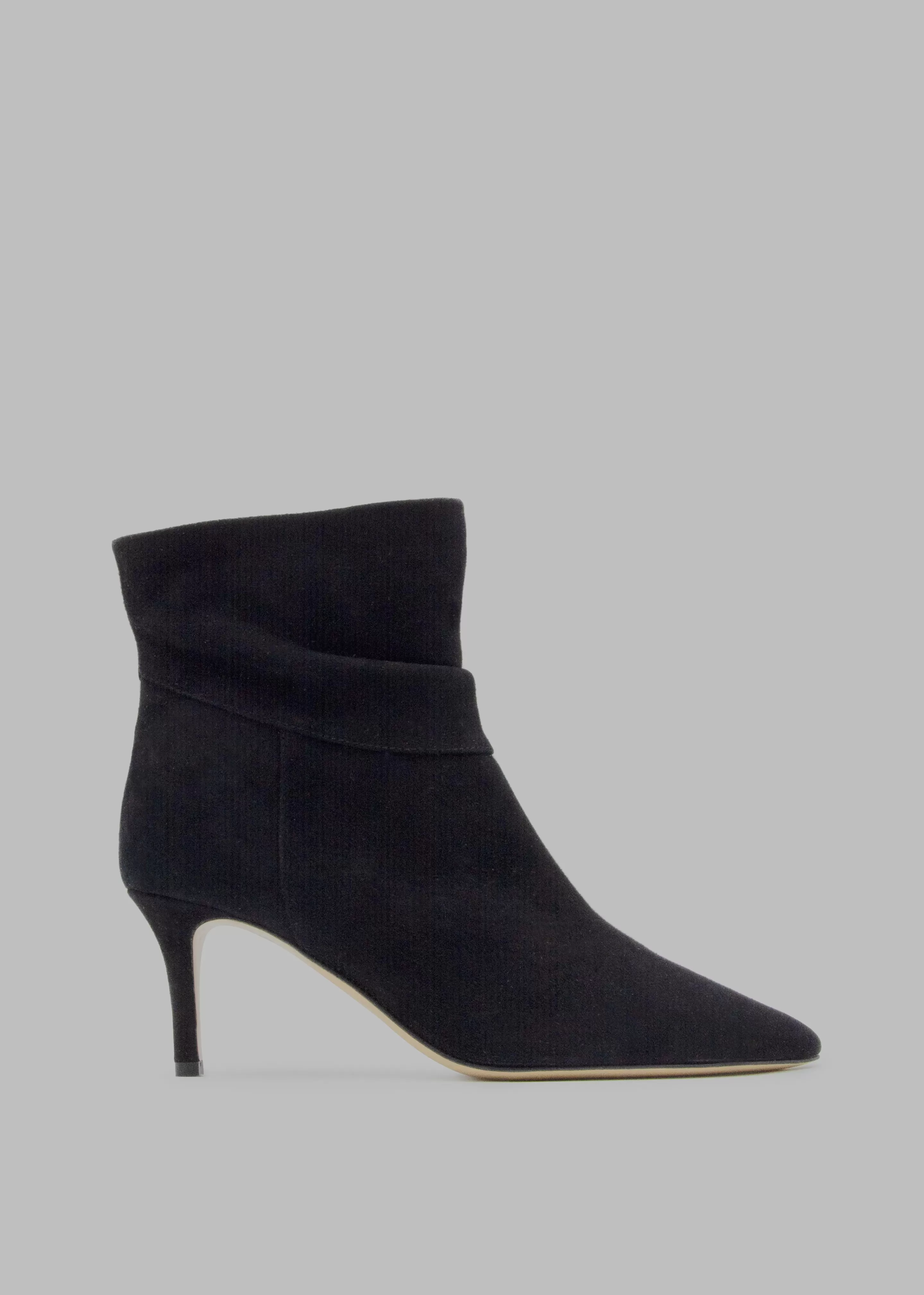 Shoes | The Frankie Shop Ilio Smeraldo X Geraldine Boublil Suede Leather Boots Black