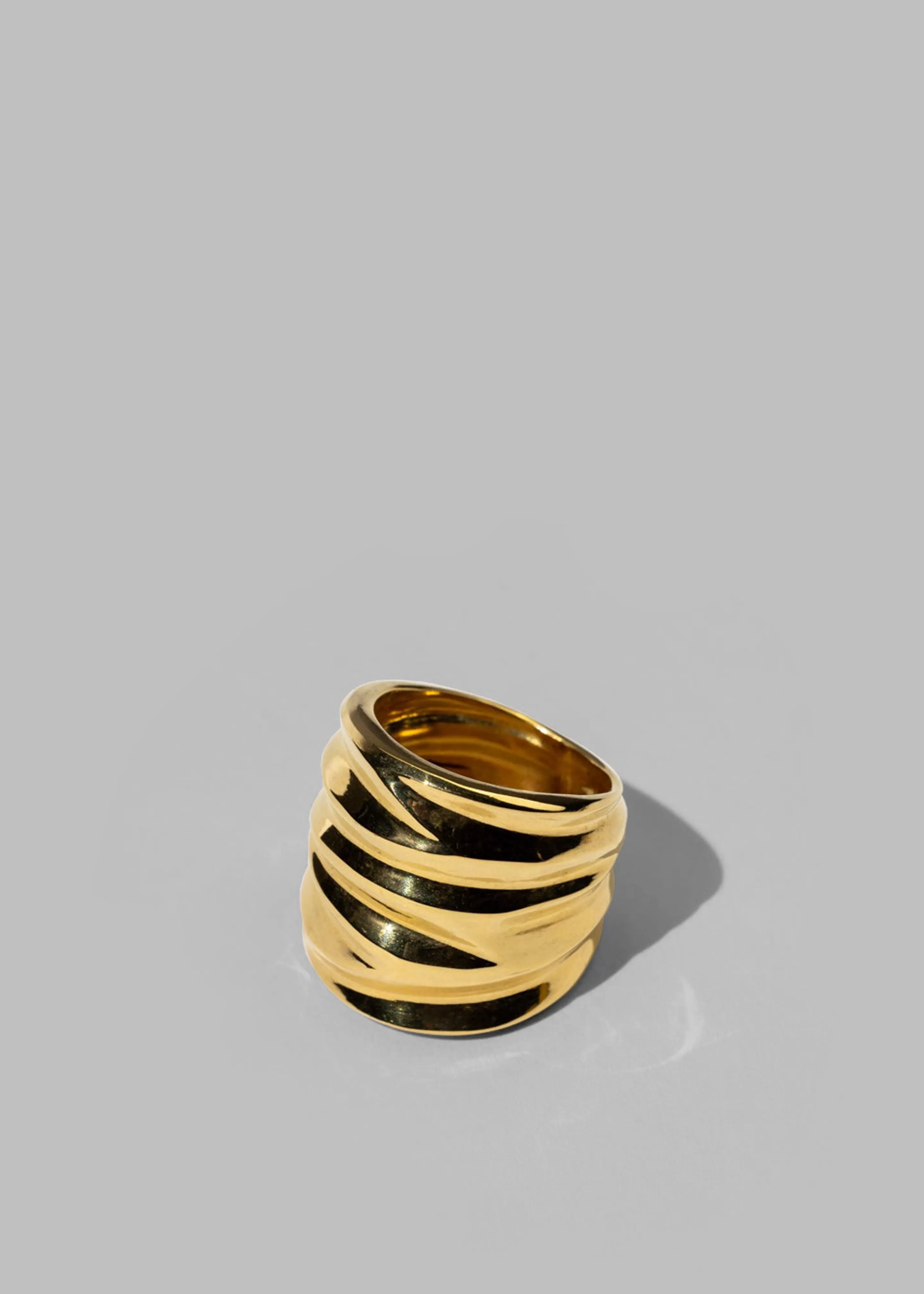 Accessories | The Frankie Shop Jasmin Sparrow Torque Ring Gold