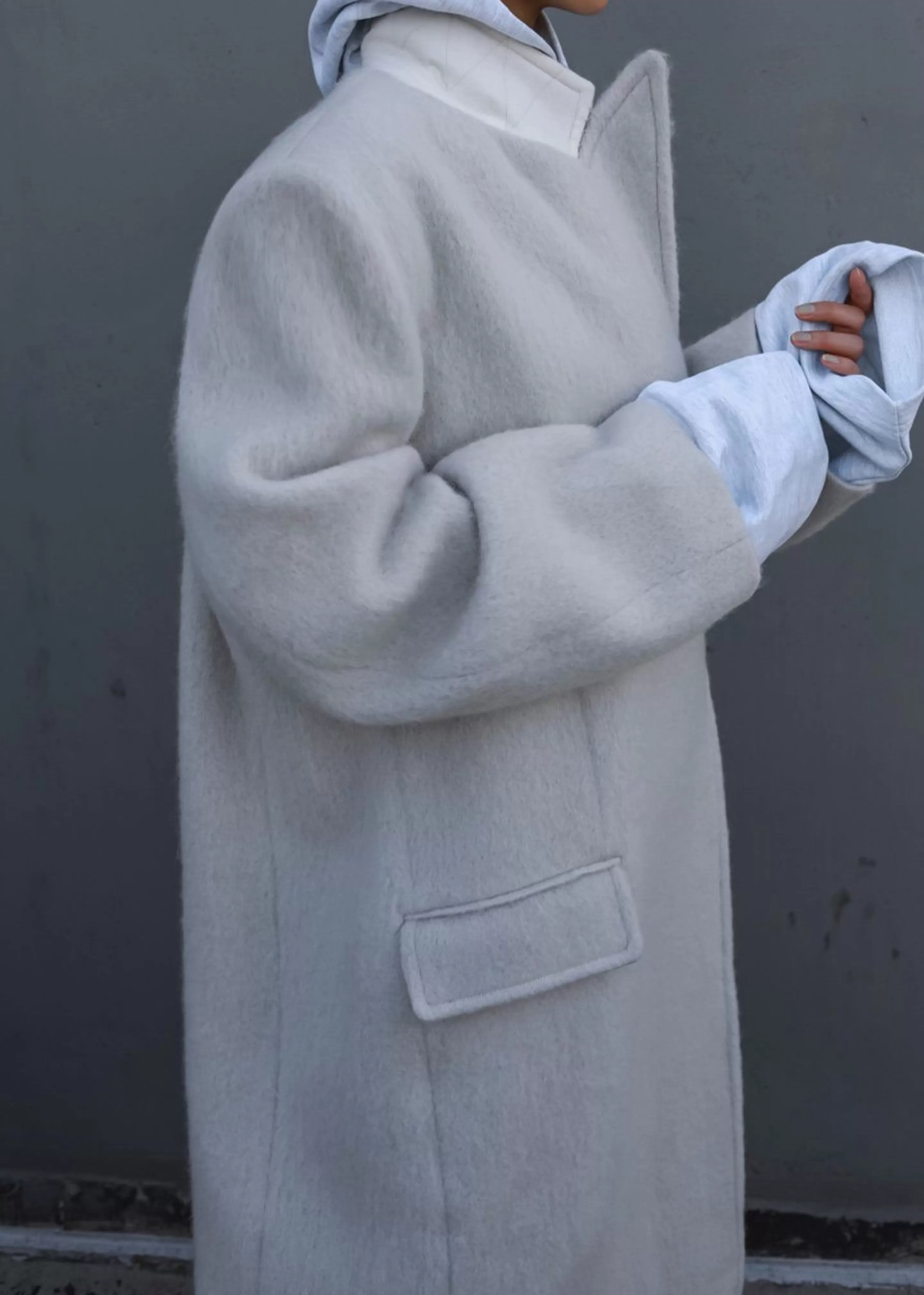 Outerwear | The Frankie Shop John Oversized Coat Birch