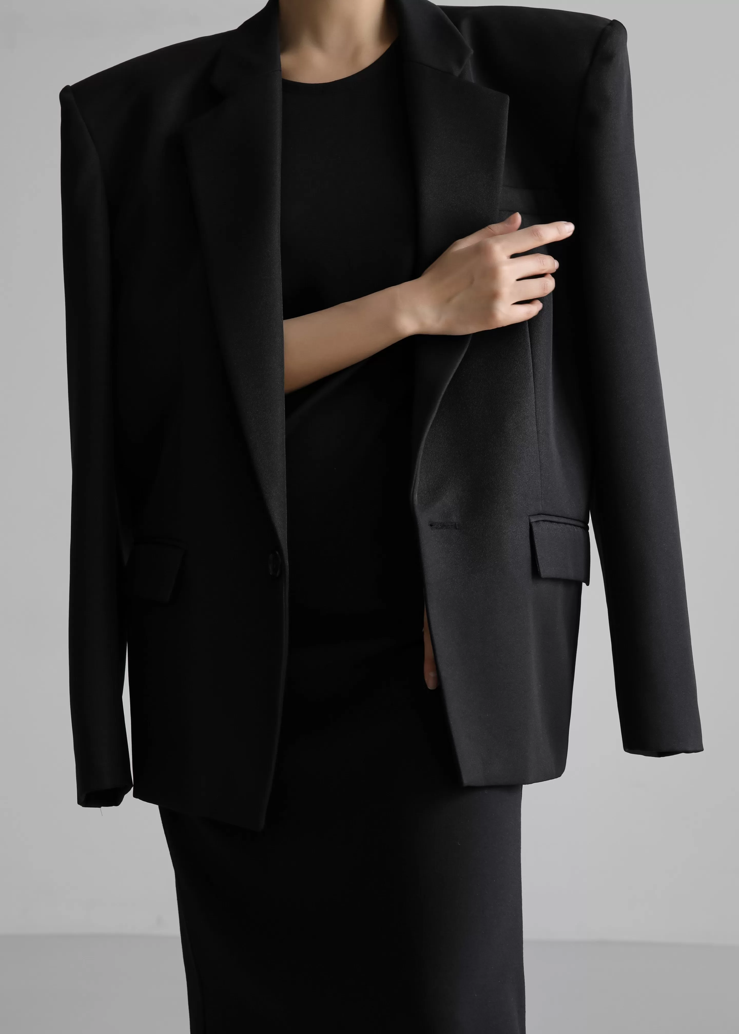 Outerwear | The Frankie Shop Jun Blazer Black