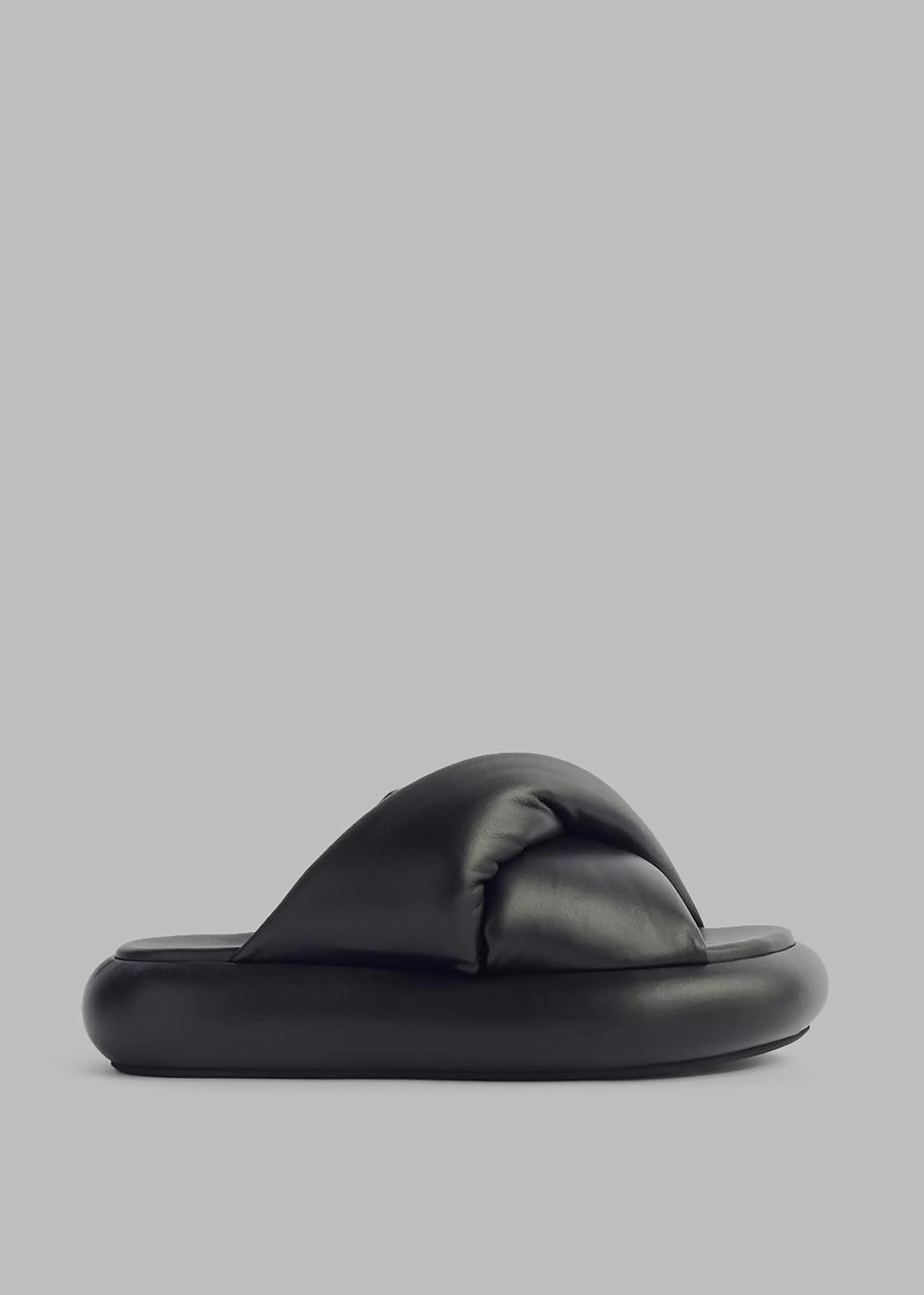 Shoes | The Frankie Shop Jw Anderson Bumper Platform Twist Sandal Black