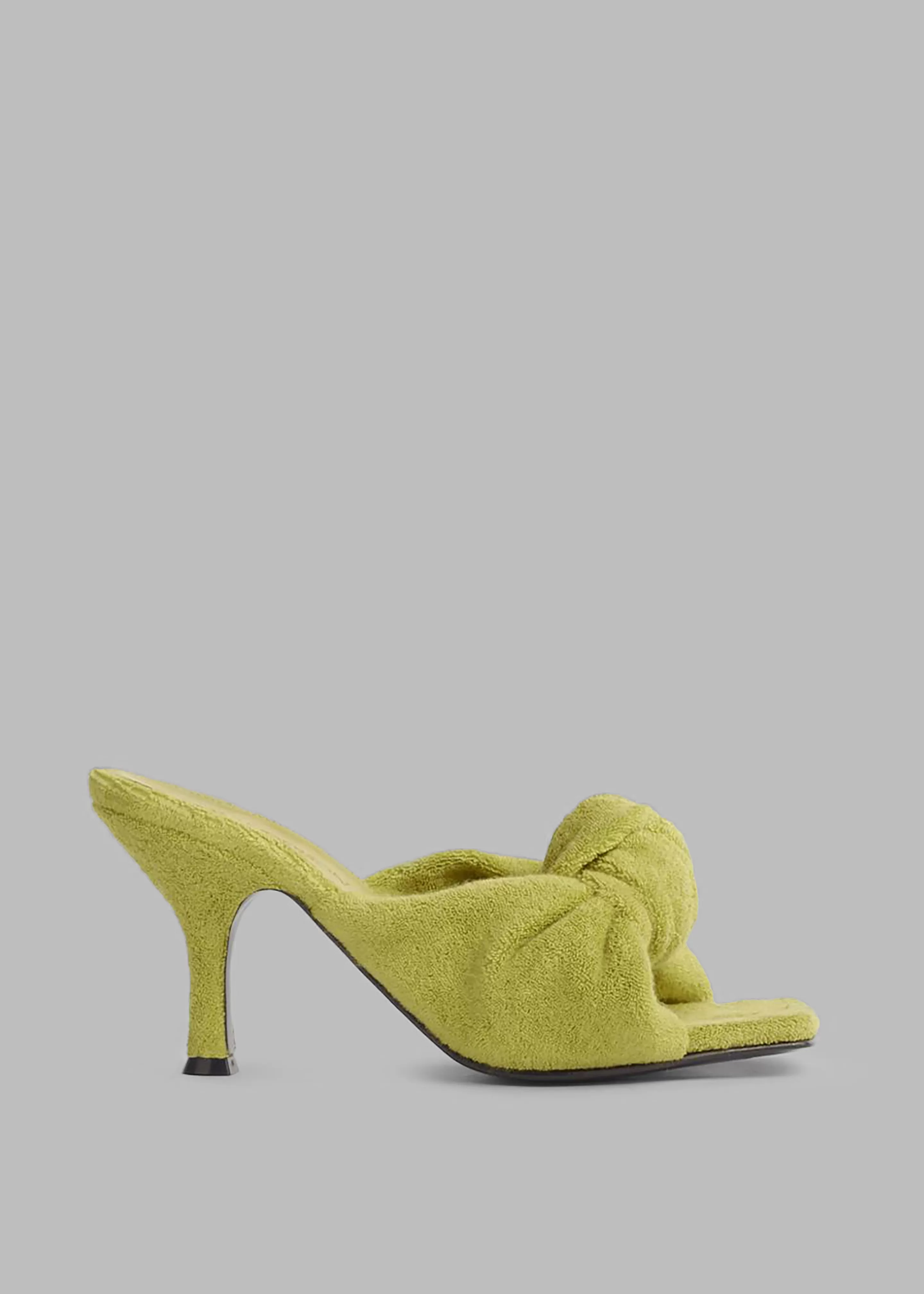 Shoes | The Frankie Shop Jw Anderson Heel Knot Sandal Pop Green