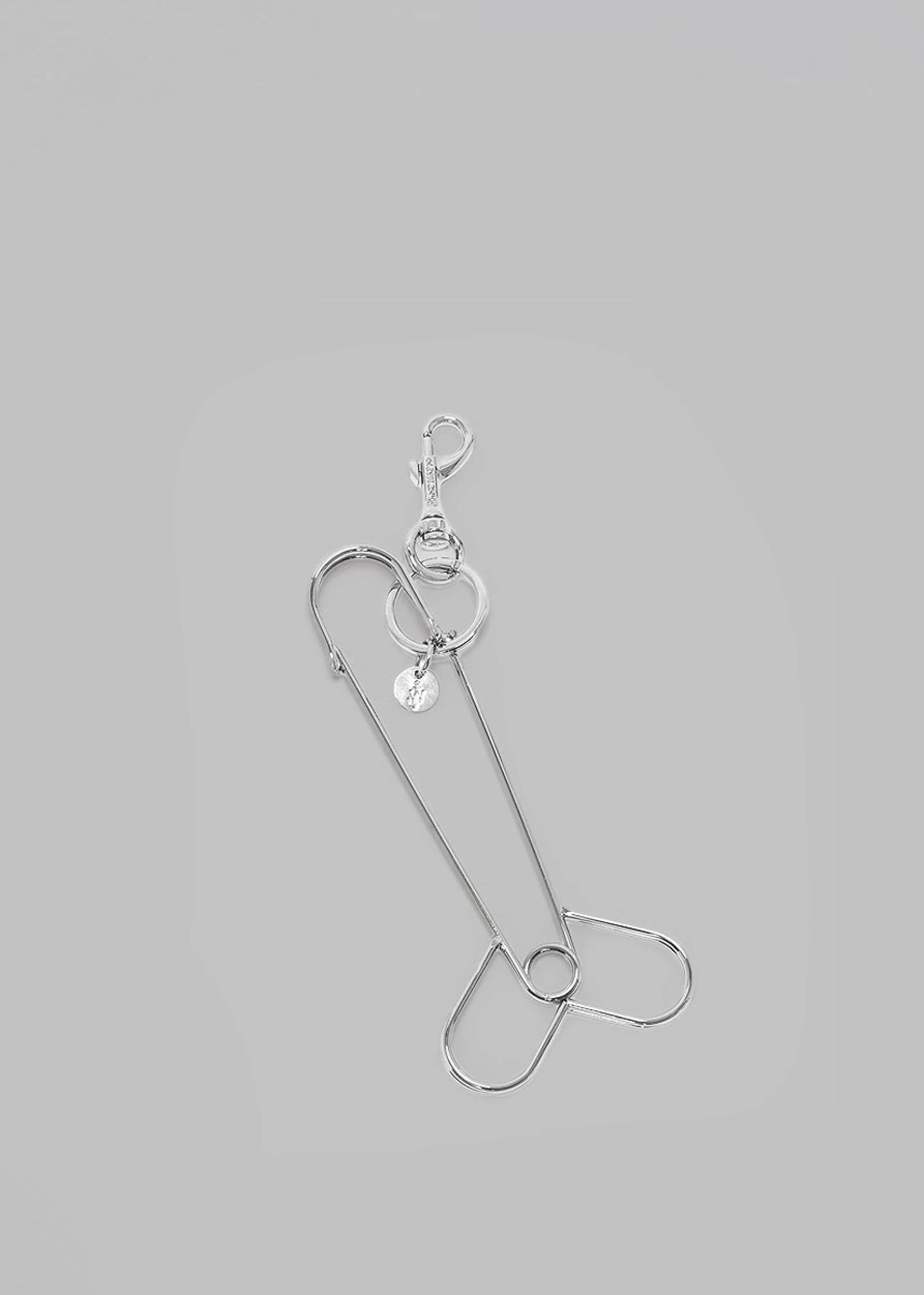 Accessories | The Frankie Shop Jw Anderson Penis Outline Keyring Silver