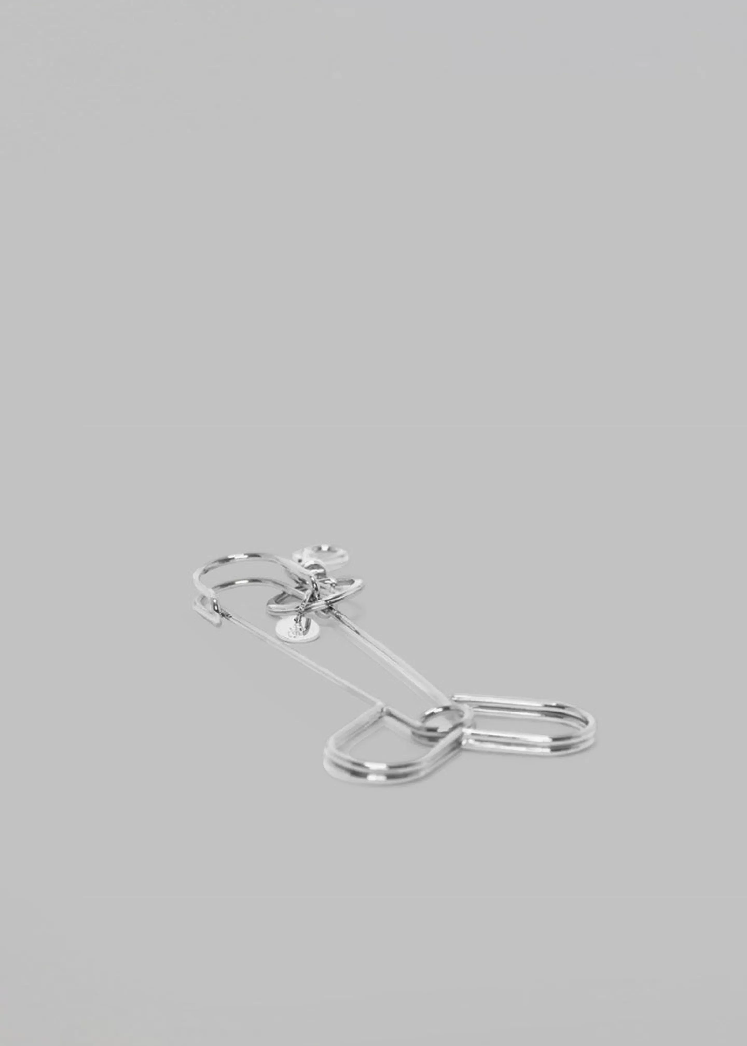 Accessories | The Frankie Shop Jw Anderson Penis Outline Keyring Silver