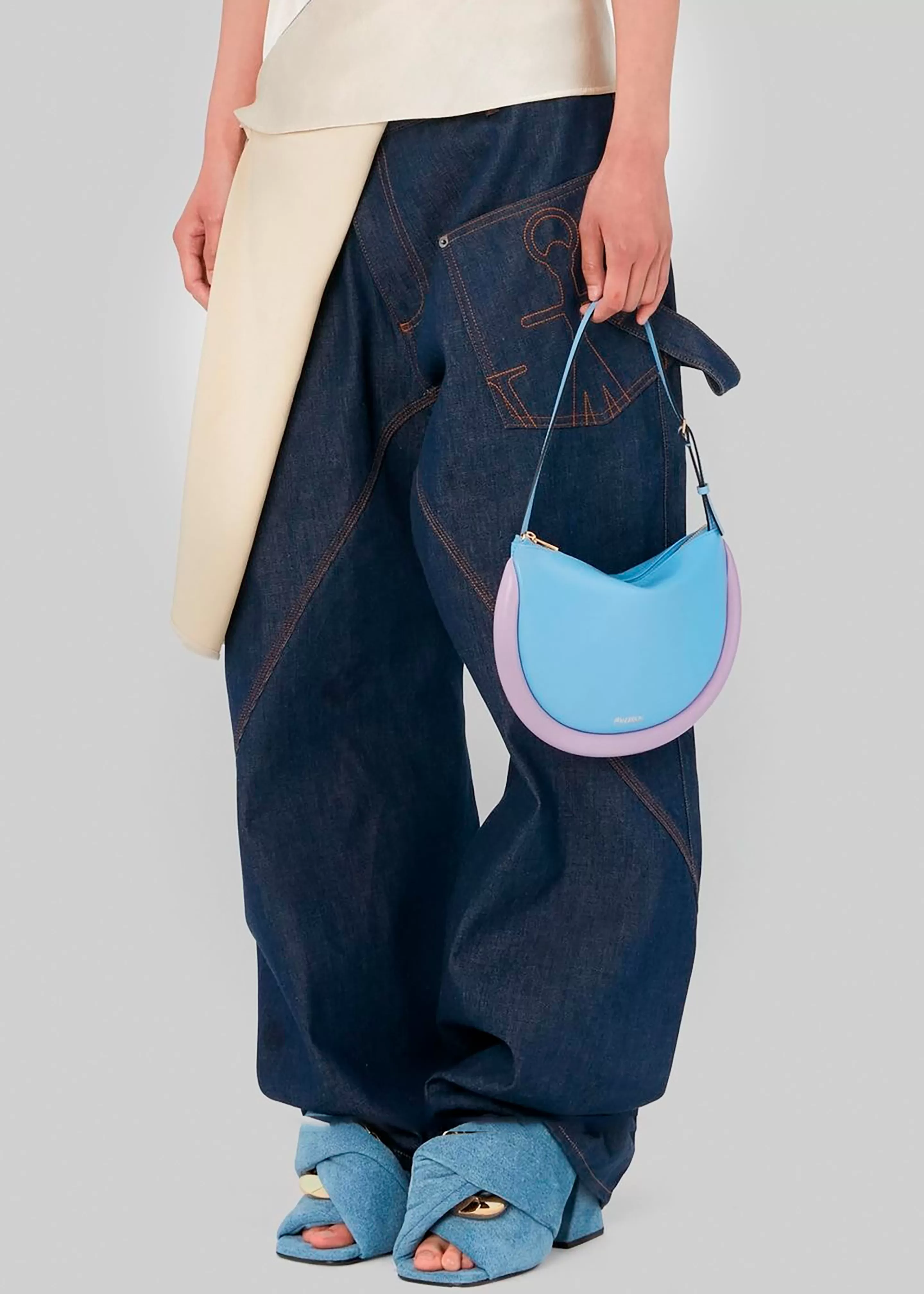 Accessories | The Frankie Shop Jw Anderson The Bumper Moon Blue/Lilac