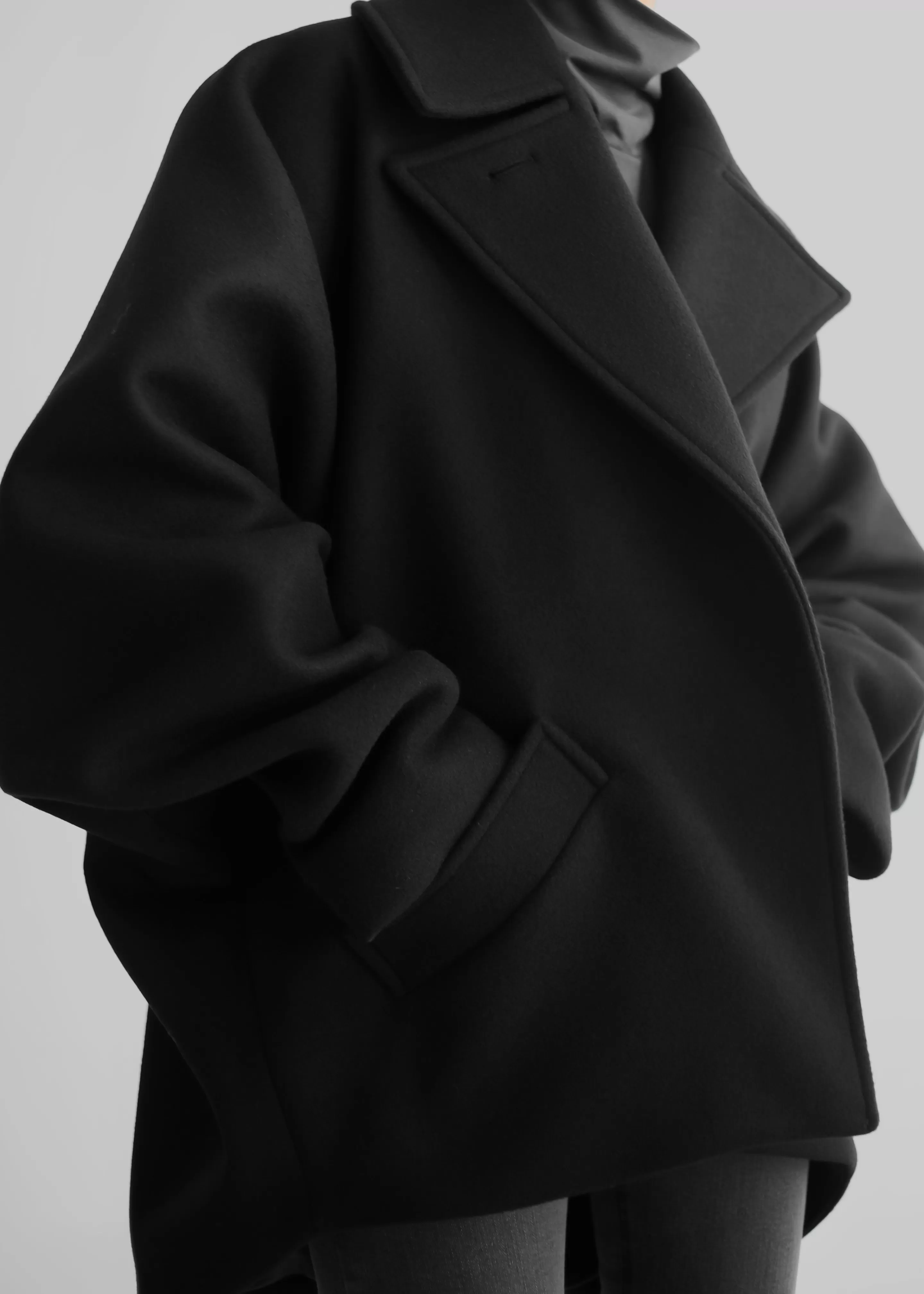 Outerwear | The Frankie Shop Lane Coat Black