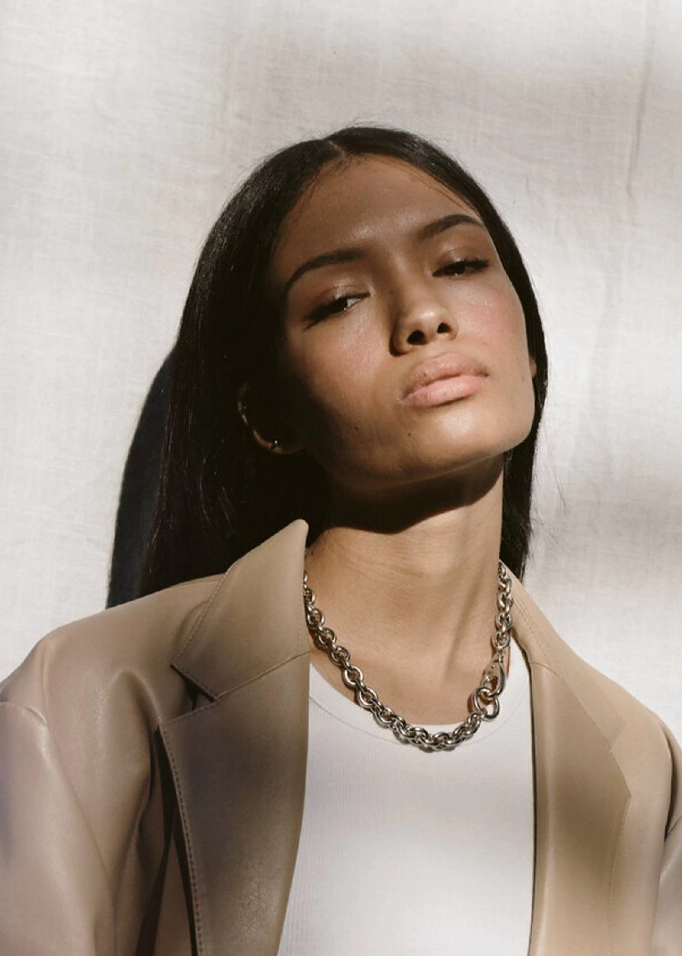 Accessories | The Frankie Shop Laura Lombardi Cable Chain Necklace Silver