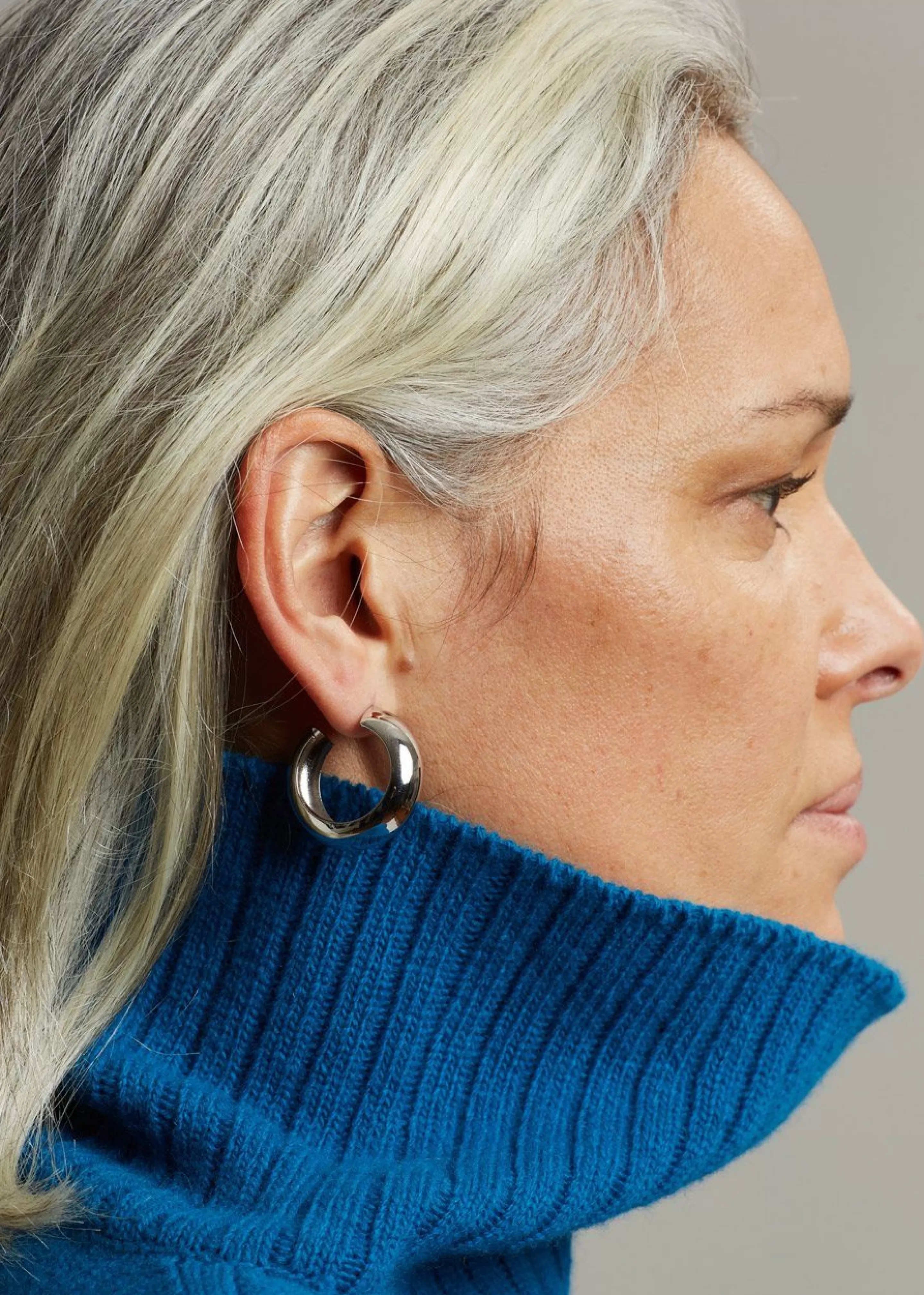 Accessories | The Frankie Shop Laura Lombardi Cusp Hoops Silver