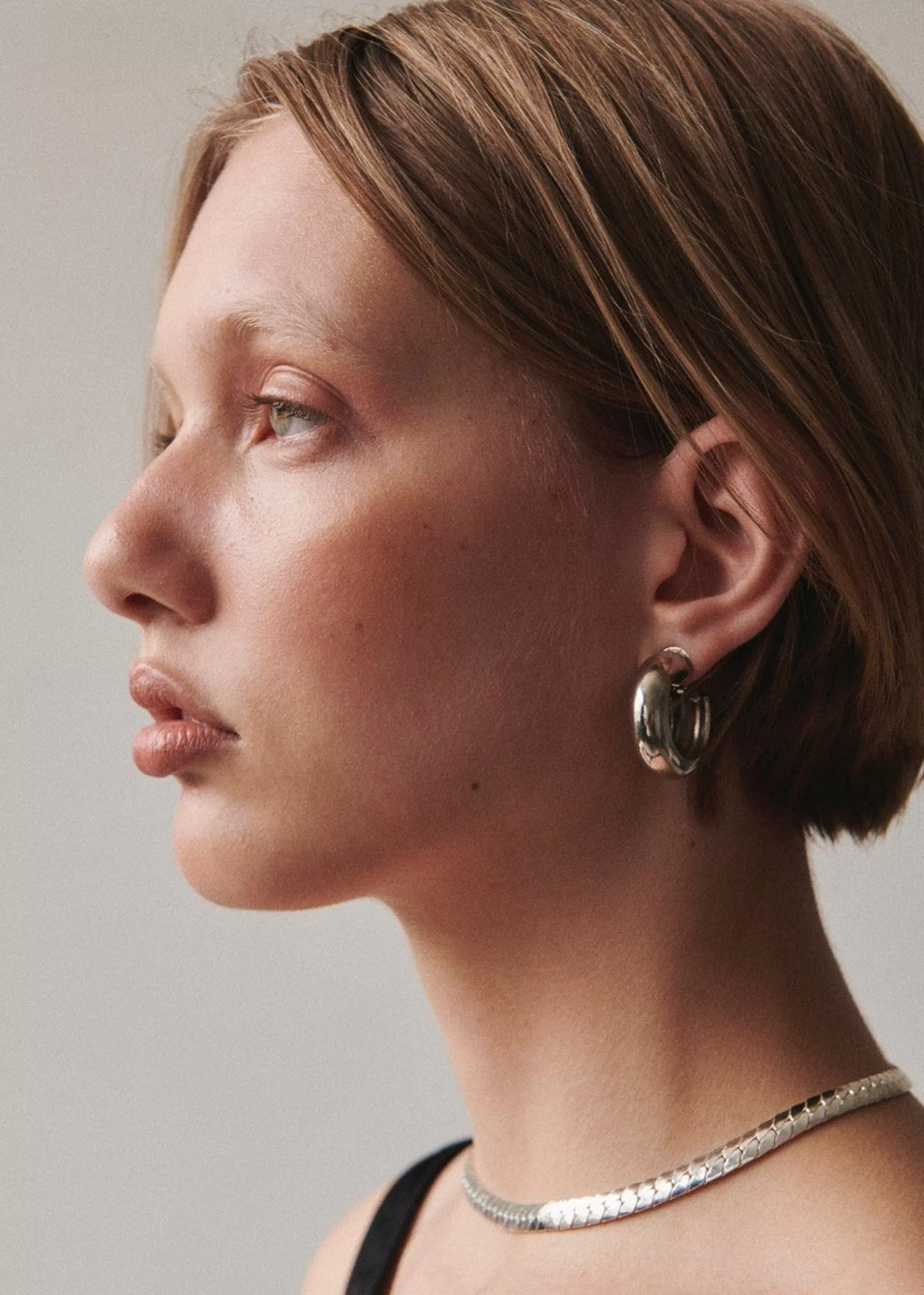 Accessories | The Frankie Shop Laura Lombardi Cusp Hoops Silver