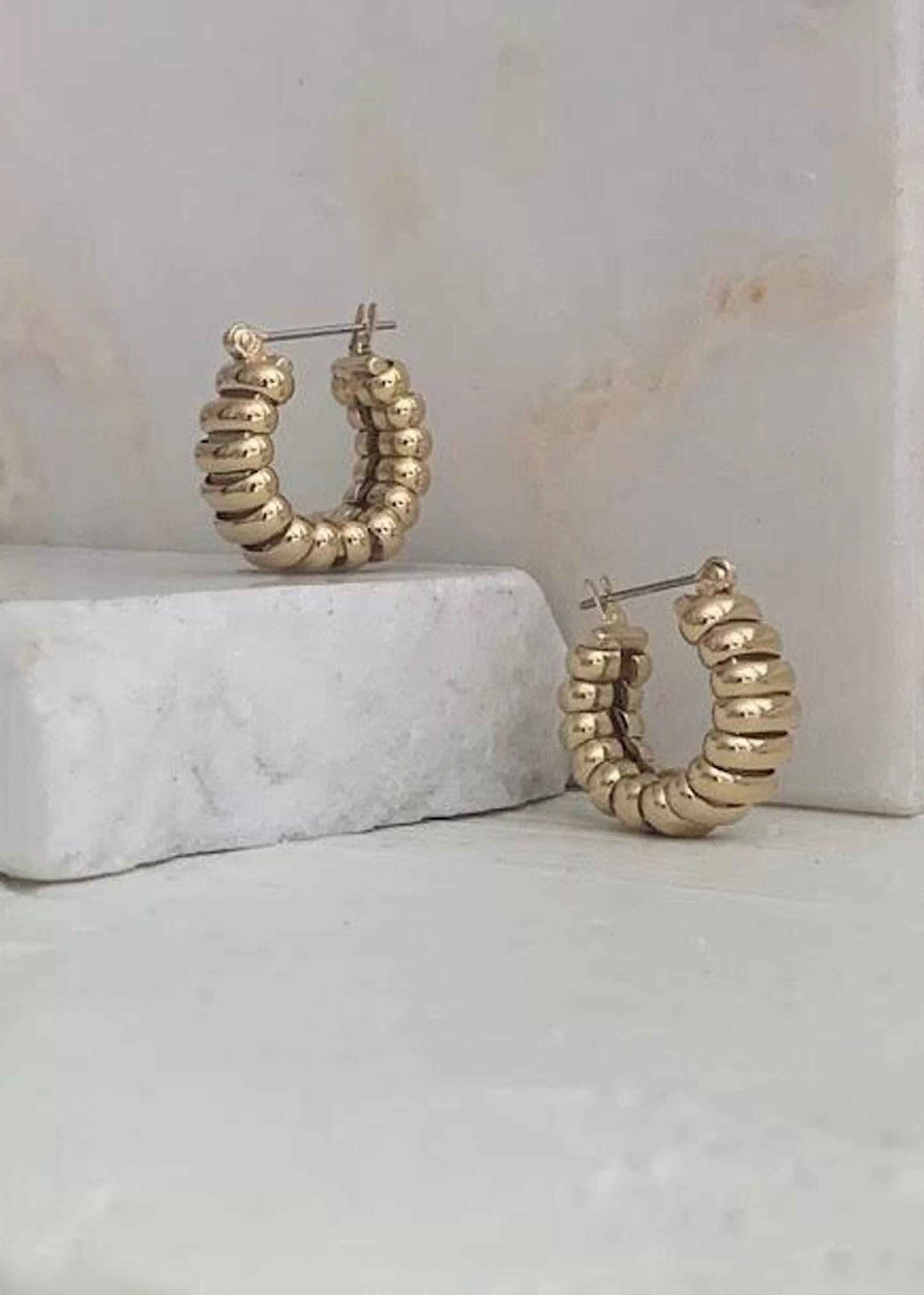 Accessories | The Frankie Shop Laura Lombardi Mini Camilla Earrings Gold