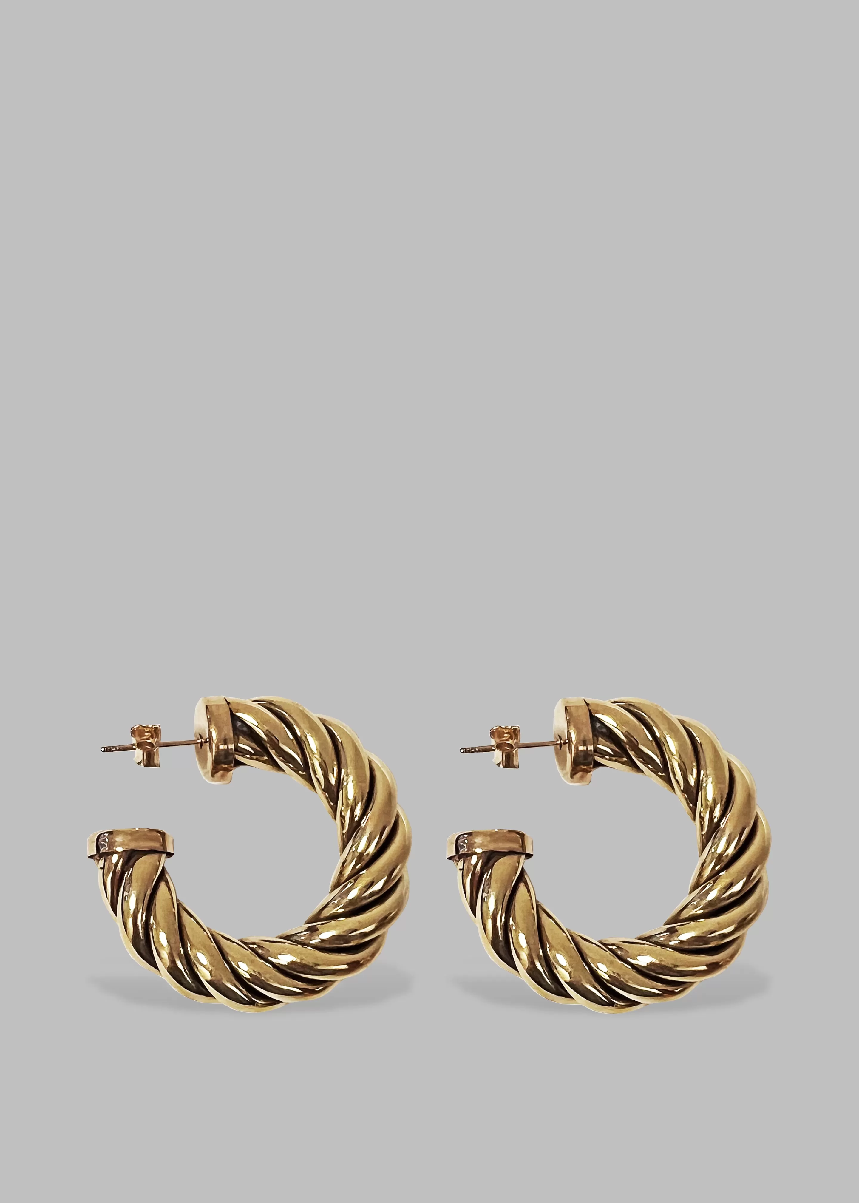 Accessories | The Frankie Shop Laura Lombardi Spira Hoops Gold