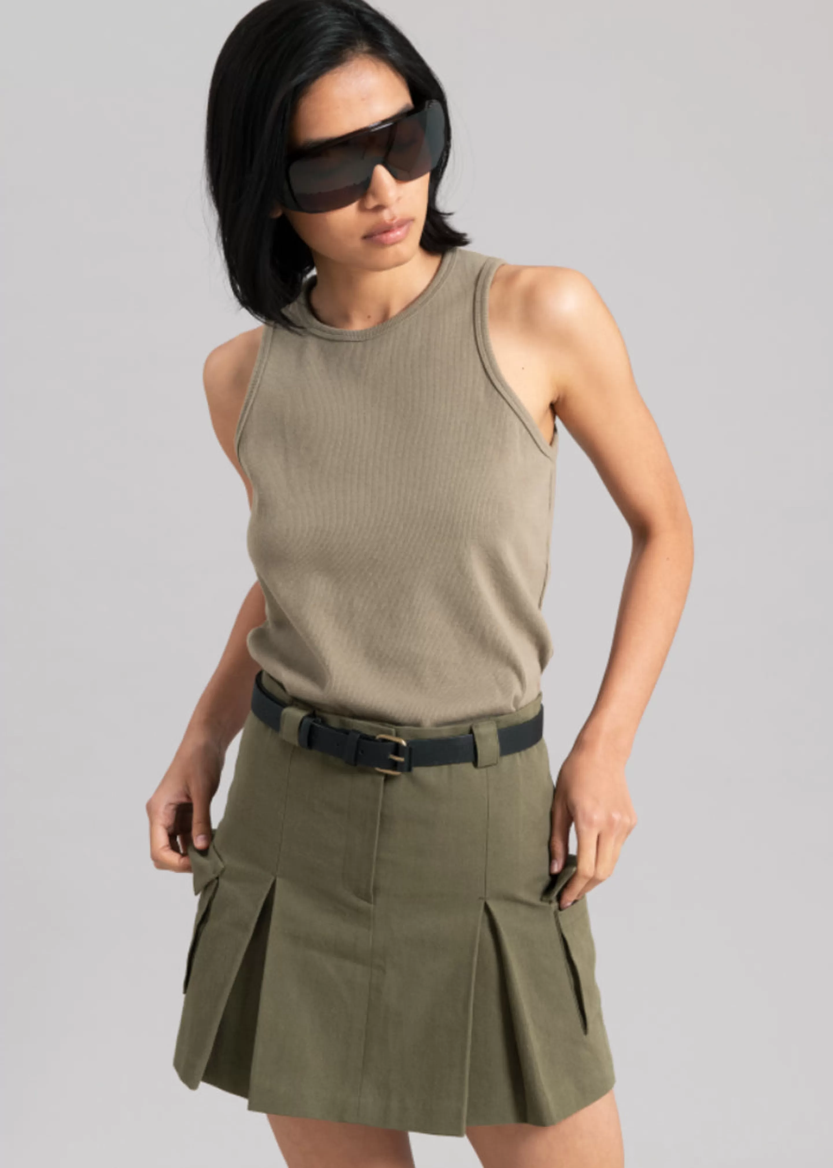 Tops | The Frankie Shop Liko Tank Olive