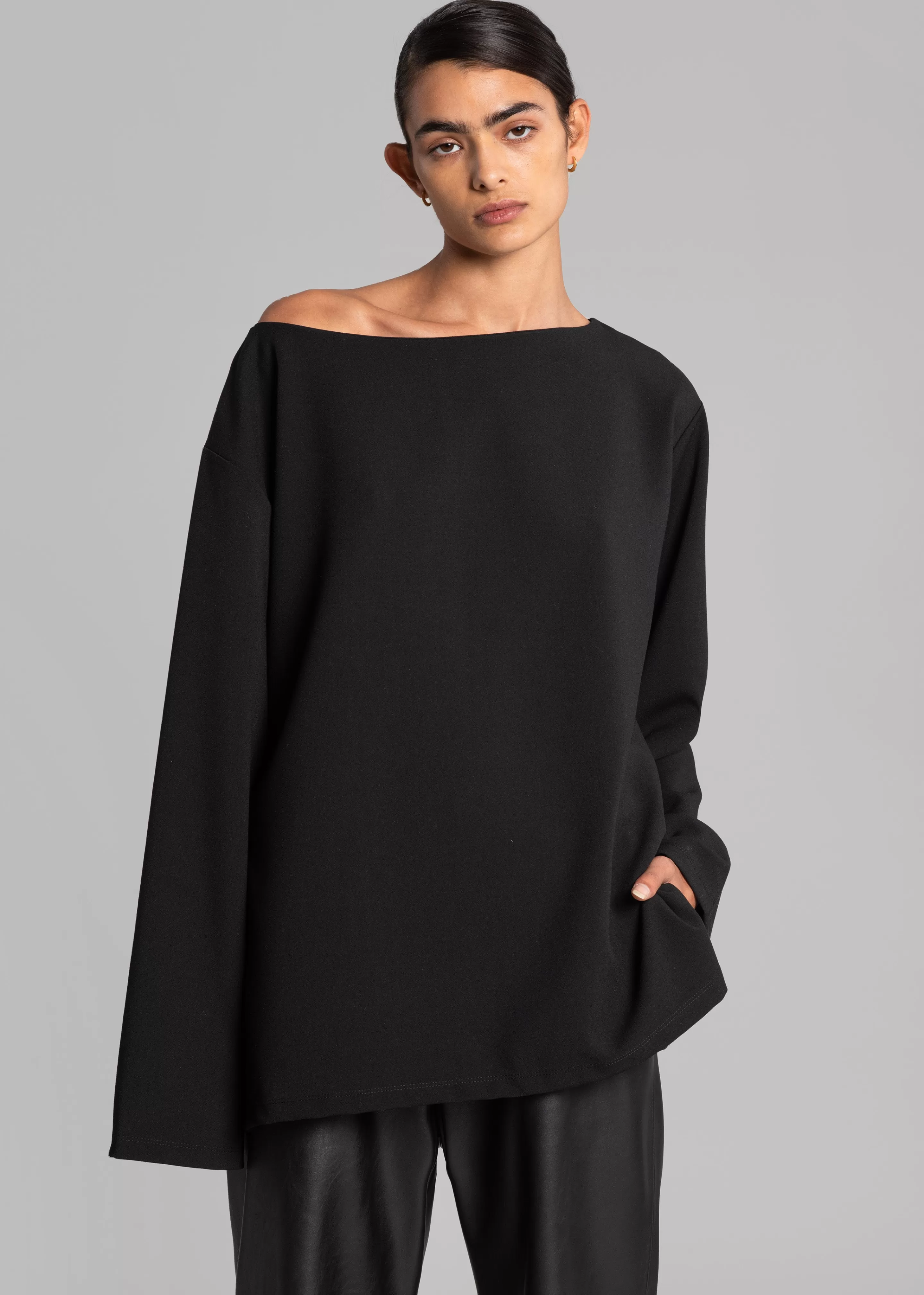 Tops | The Frankie Shop Malvo Top Black