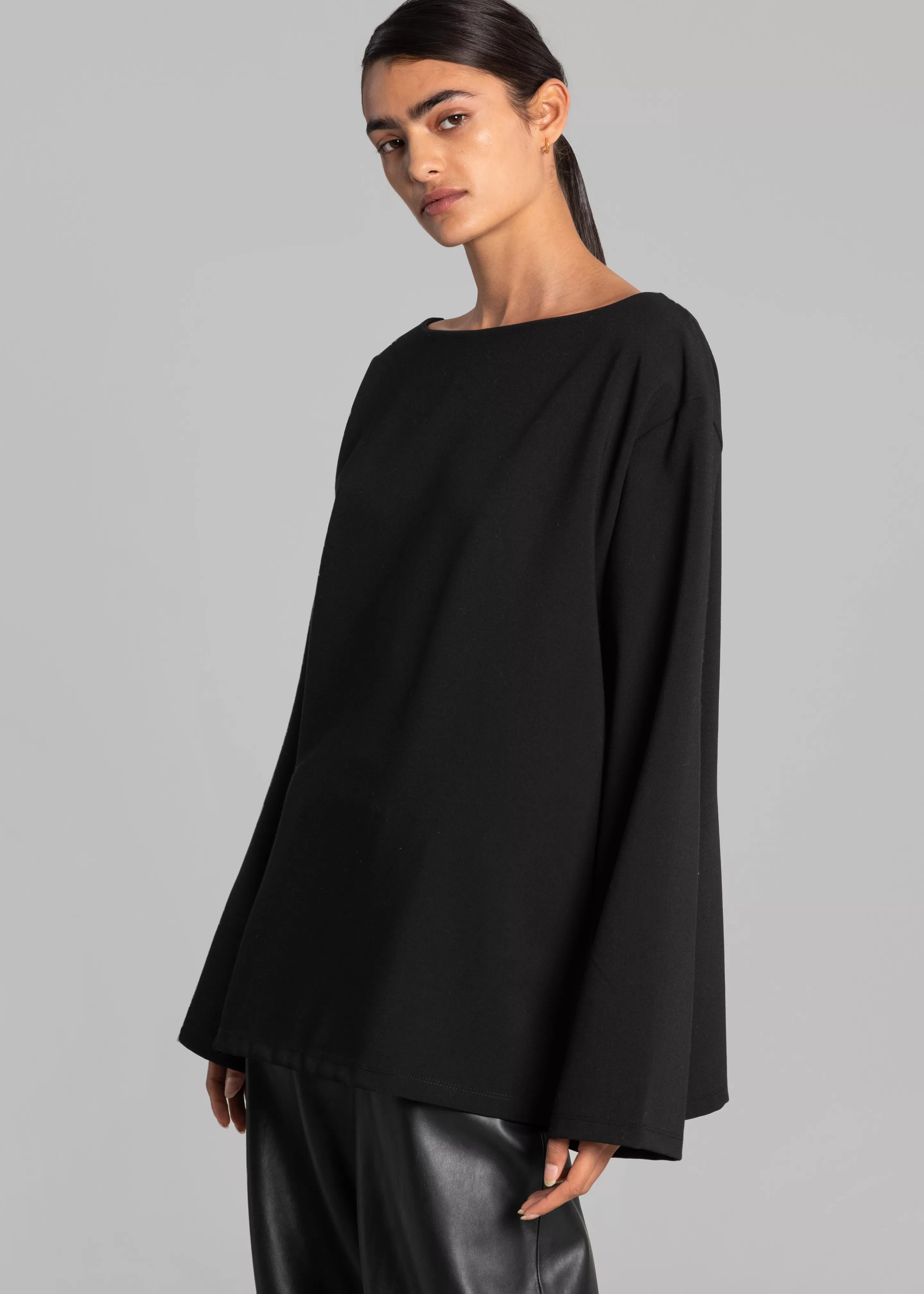 Tops | The Frankie Shop Malvo Top Black