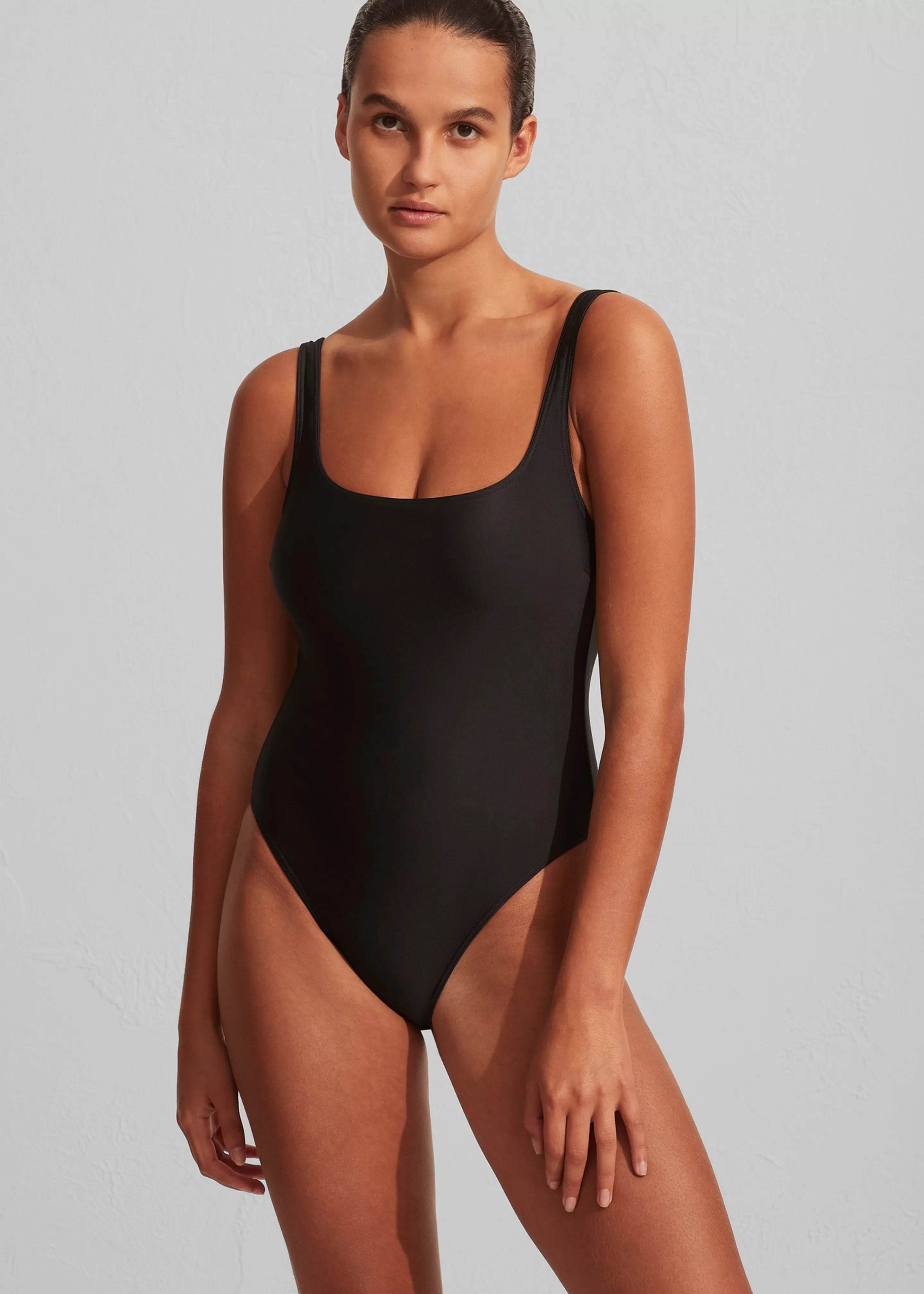 Swimwear | The Frankie Shop Matteau Nineties Maillot Swimsuit Black