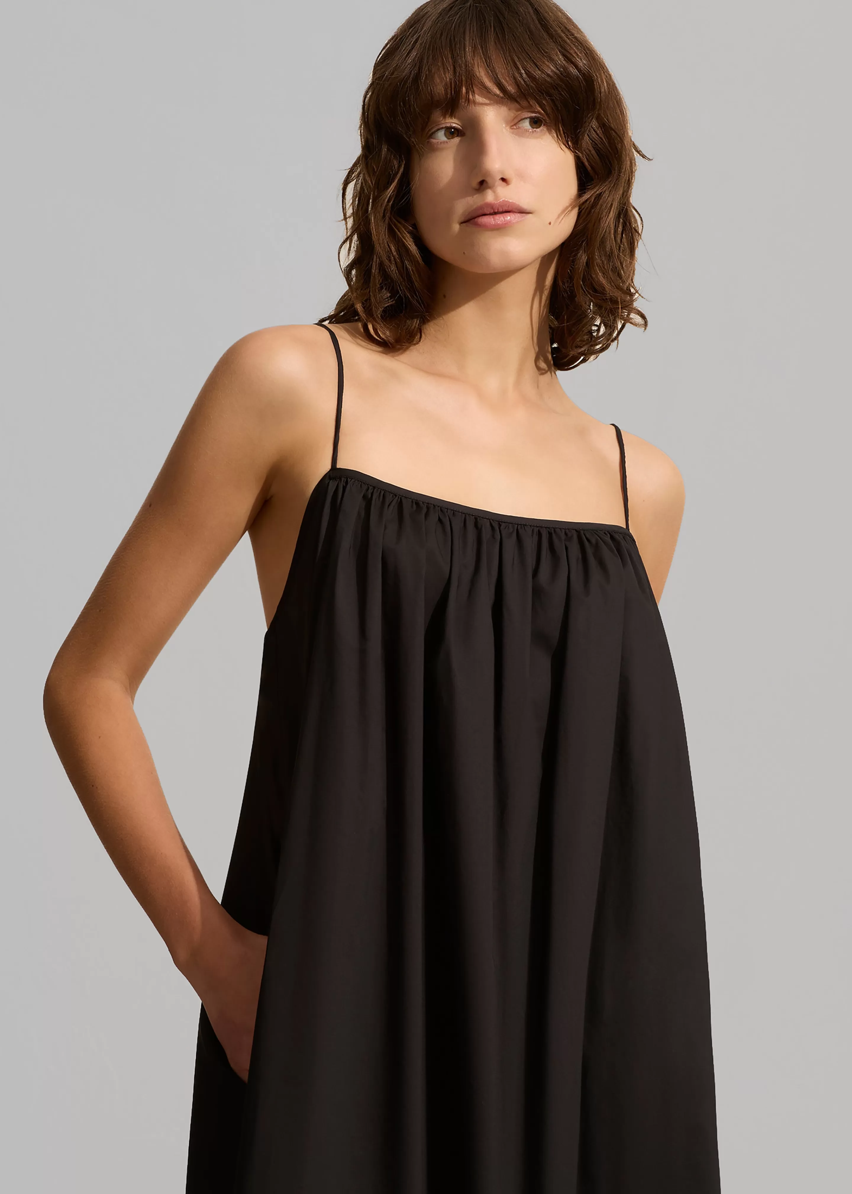 Dresses | The Frankie Shop Matteau Voluminous Sundress Black