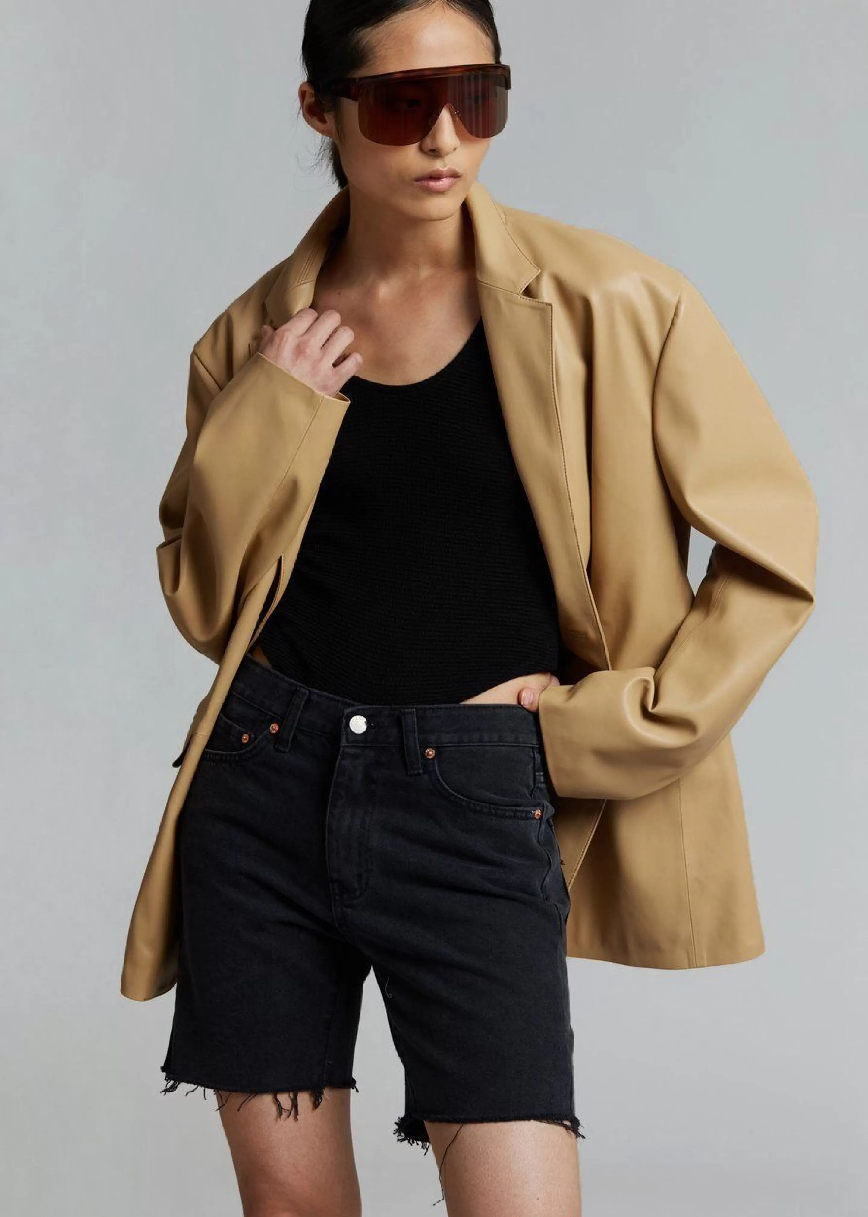 Outerwear | The Frankie Shop Olympia Blazer Butter