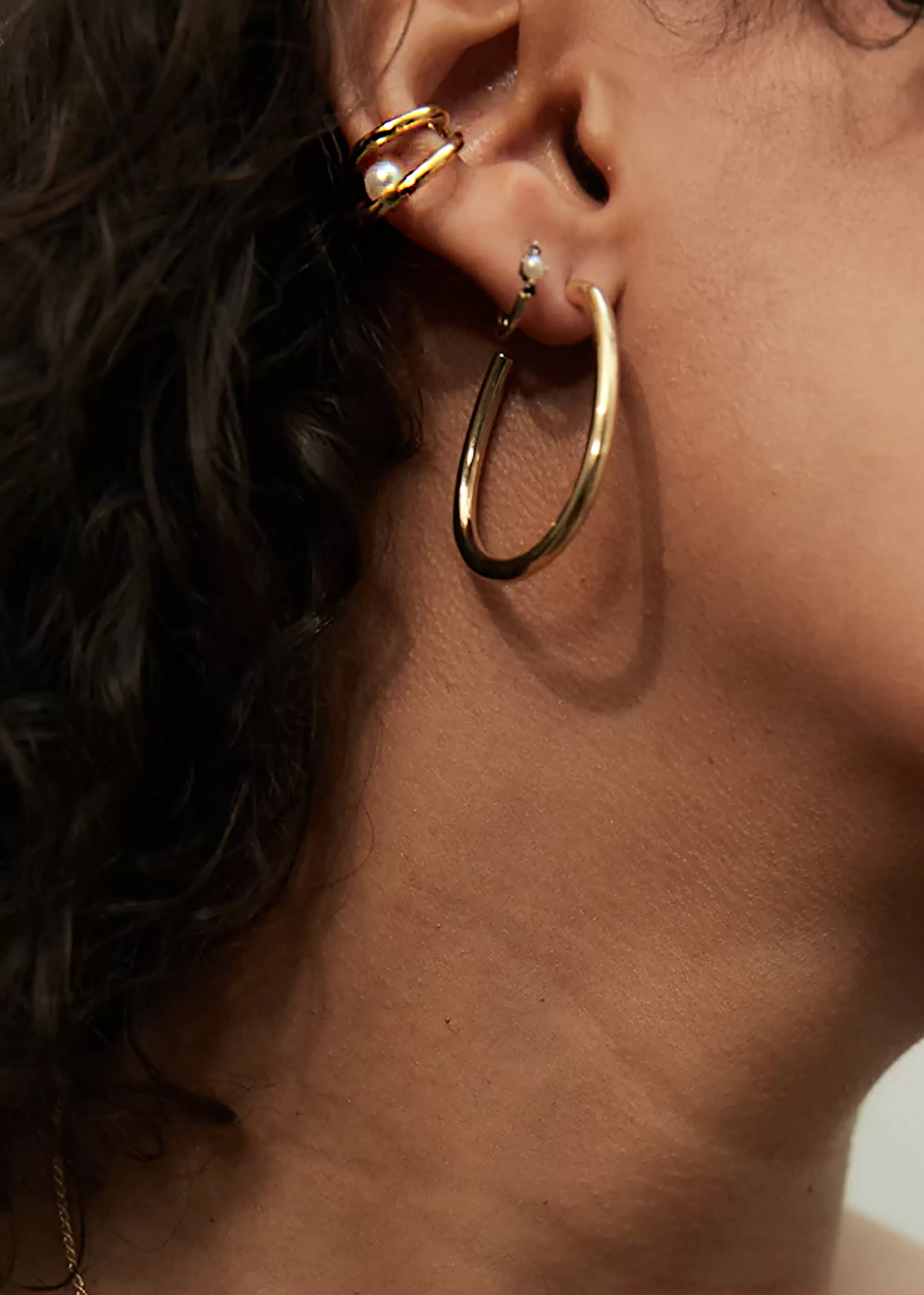 Accessories | The Frankie Shop Otiumberg Large Oval Hoops Gold