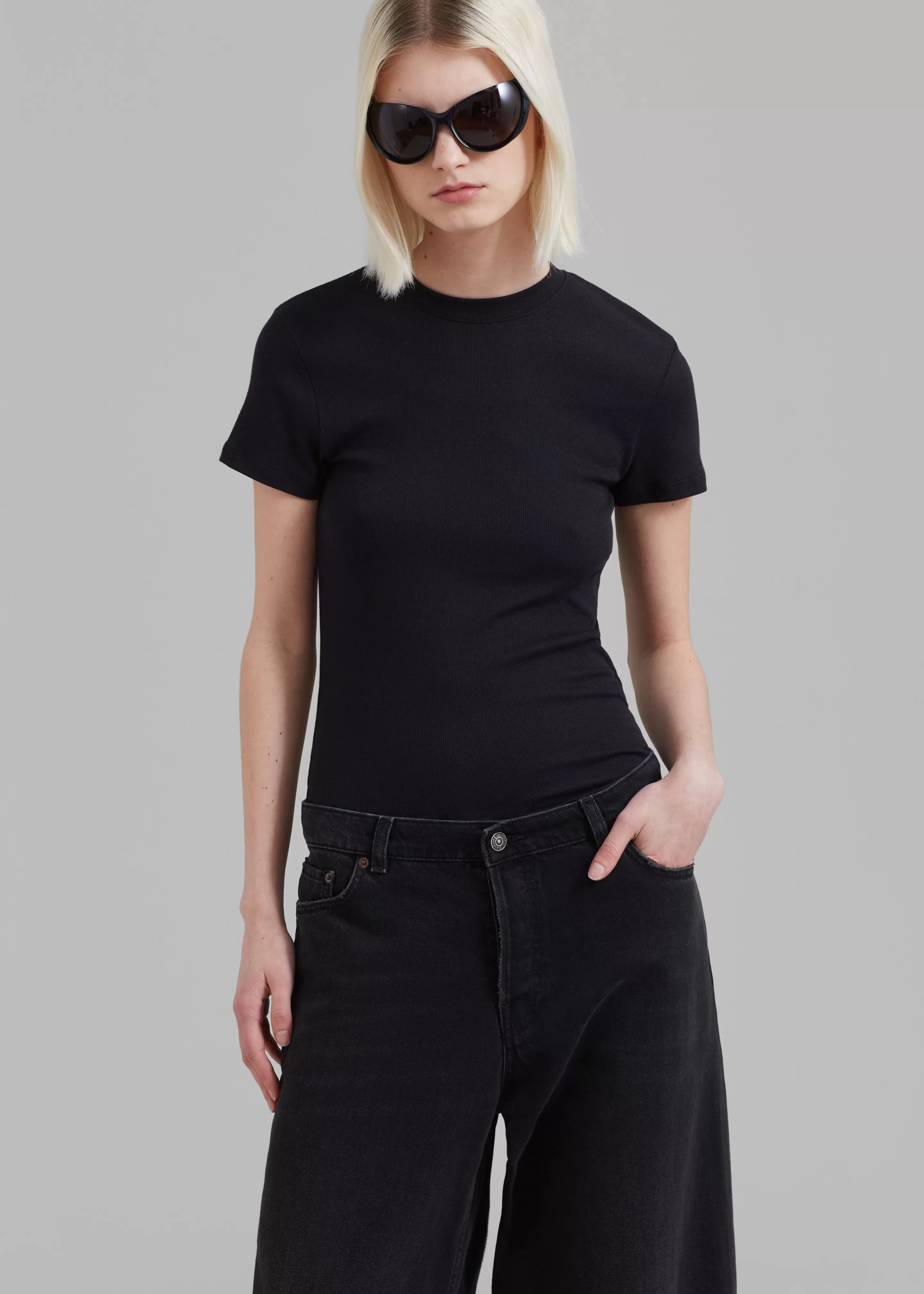 Tops | The Frankie Shop Palmira Tee Black