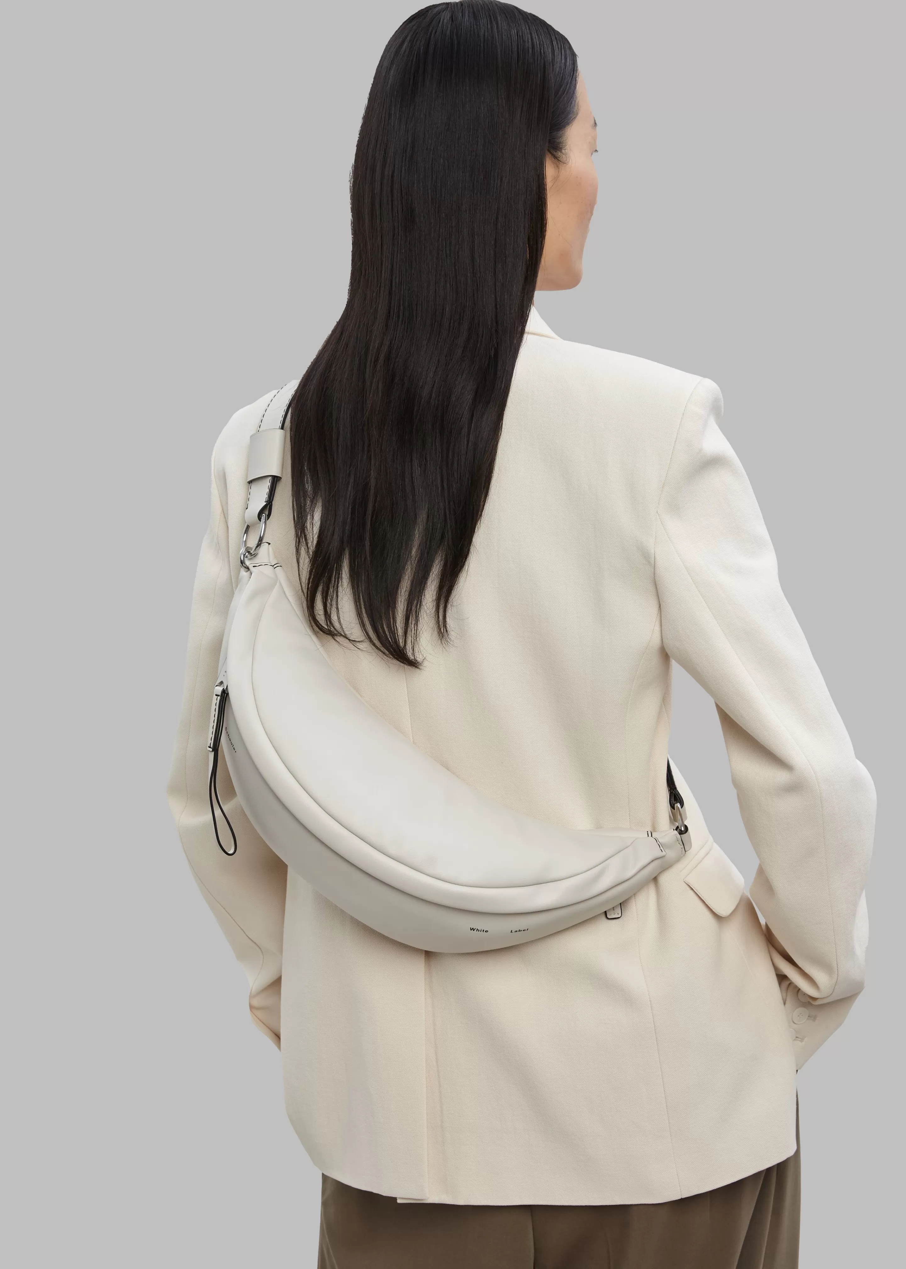 Accessories | The Frankie Shop Proenza Schouler White Label Stanton Leather Sling Bag Vanilla