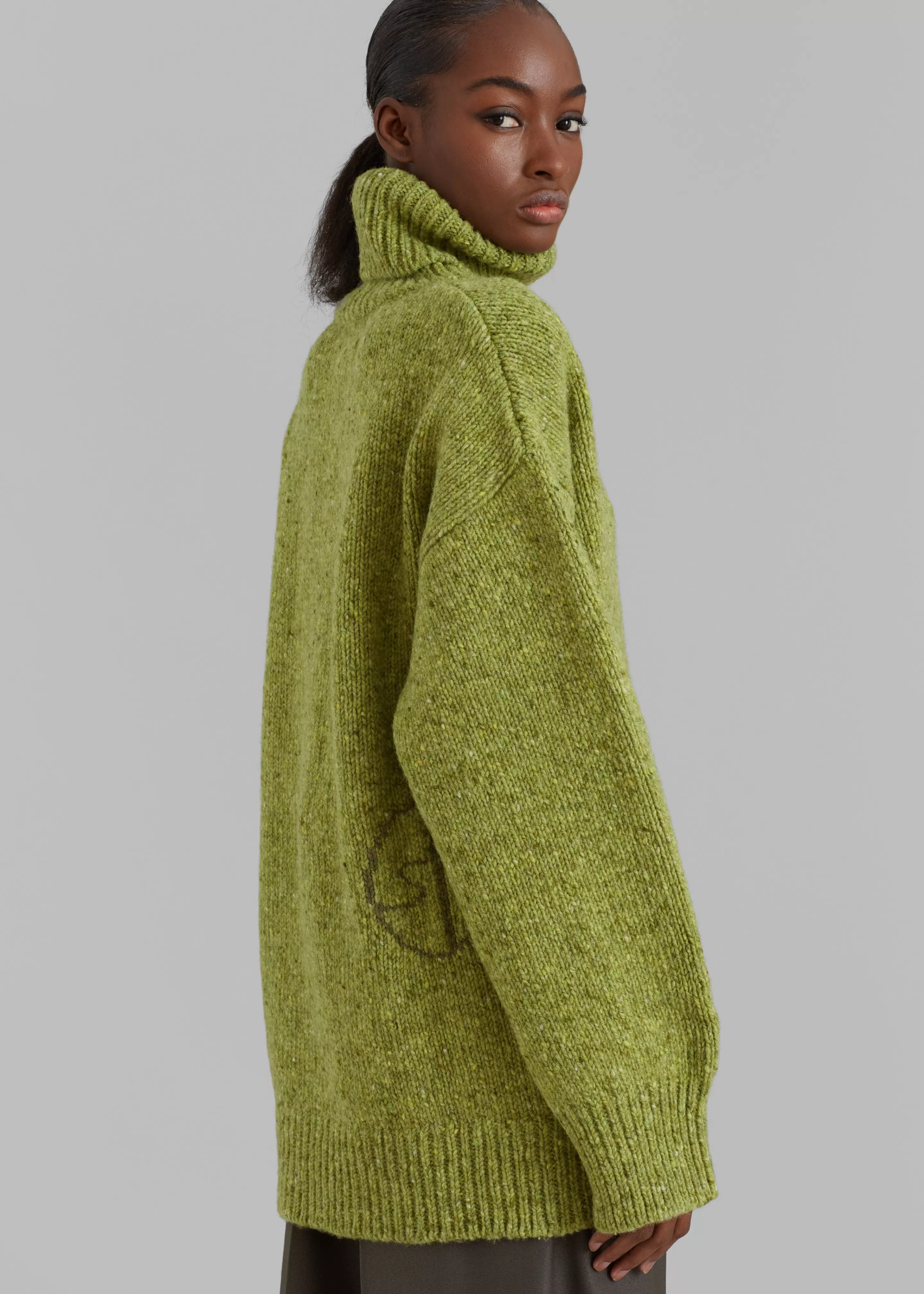 Knitwear | The Frankie Shop Saks Potts Camilla Sweater Pear