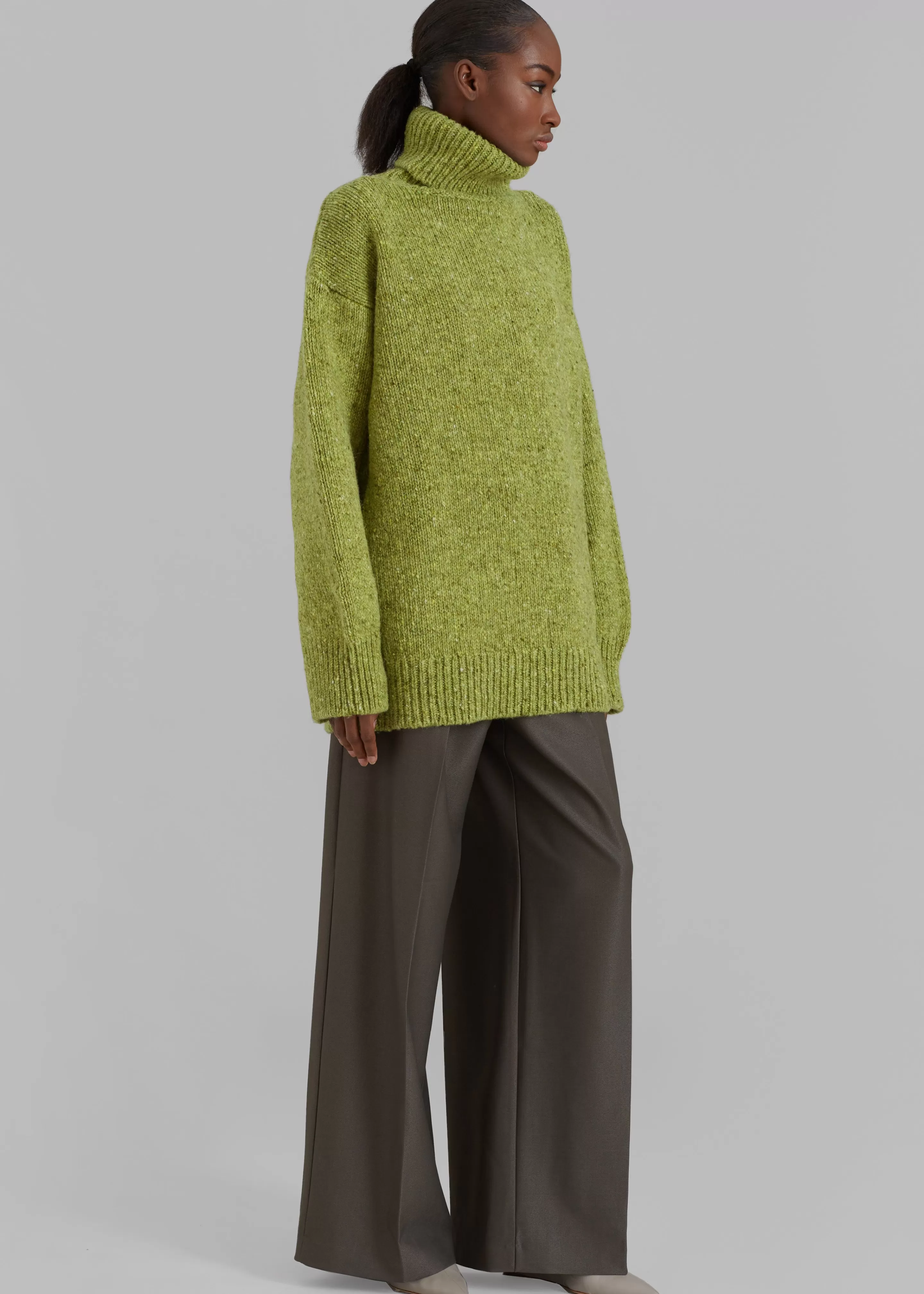 Knitwear | The Frankie Shop Saks Potts Camilla Sweater Pear