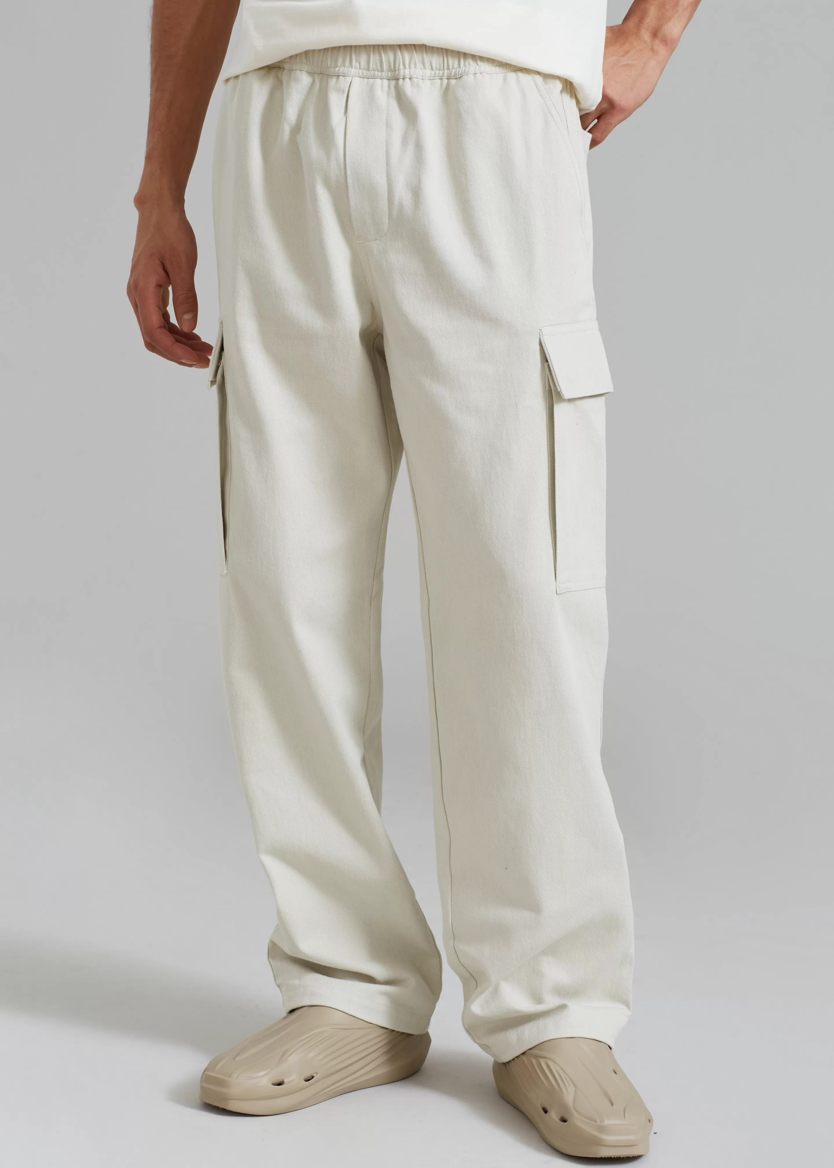 Bottoms | The Frankie Shop Samsoe & Samsoe Jabari Cargo Trousers Oatmeal