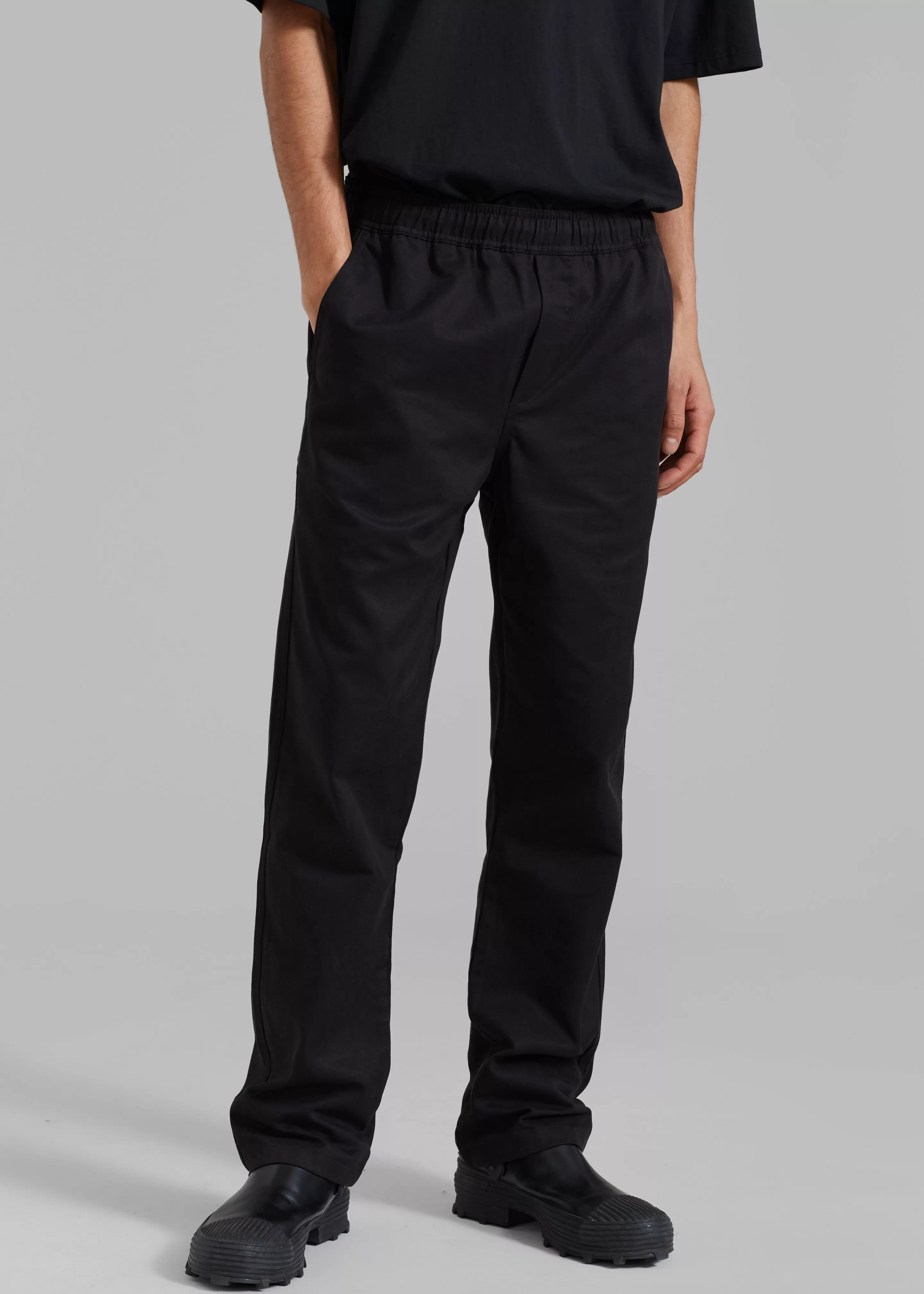 Bottoms | The Frankie Shop Samsoe & Samsoe Jabari Trousers Black